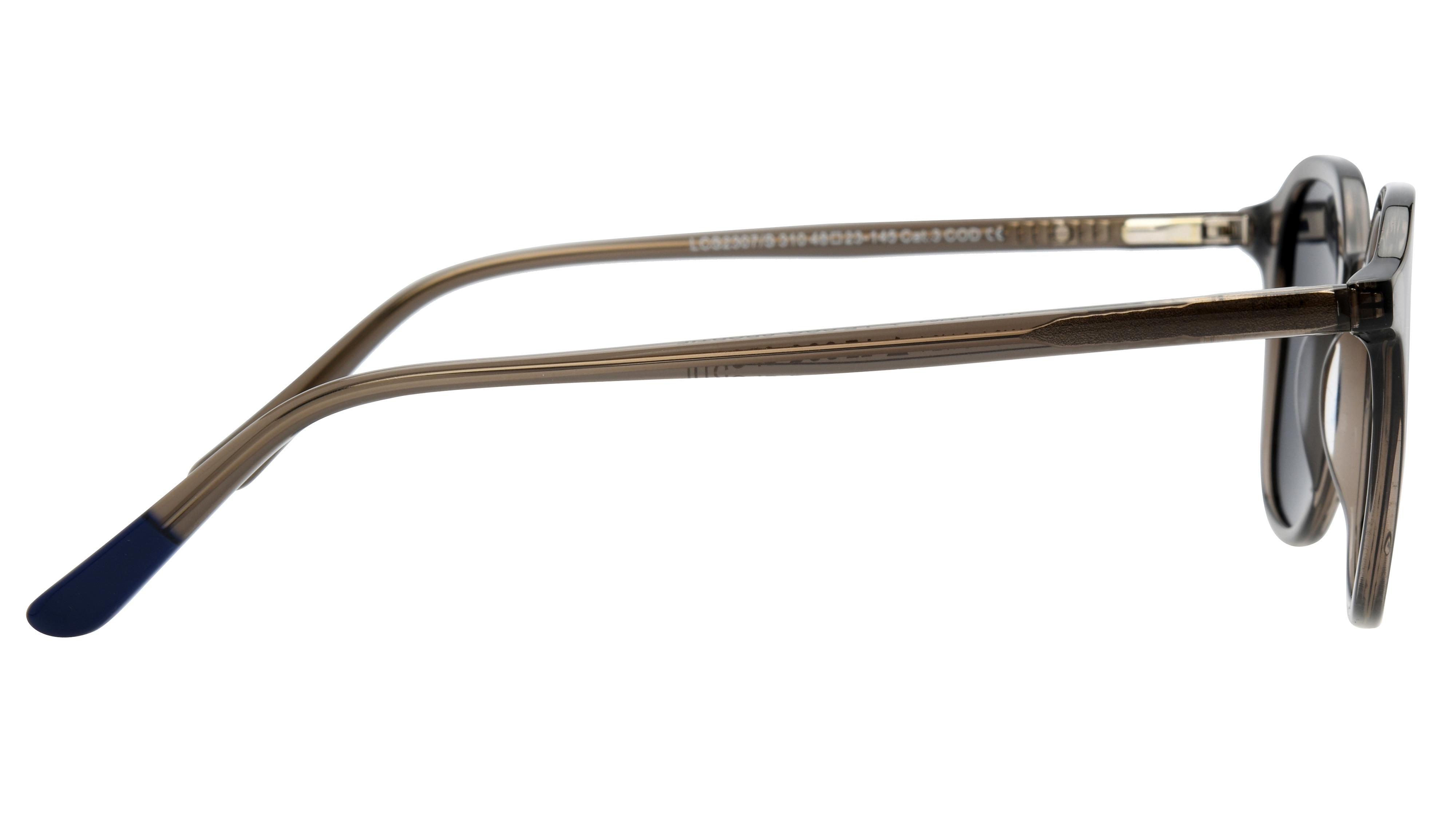 Lunettes de soleil Le Coq Sportif Homme Marron Carré Lcs2307/S Droite