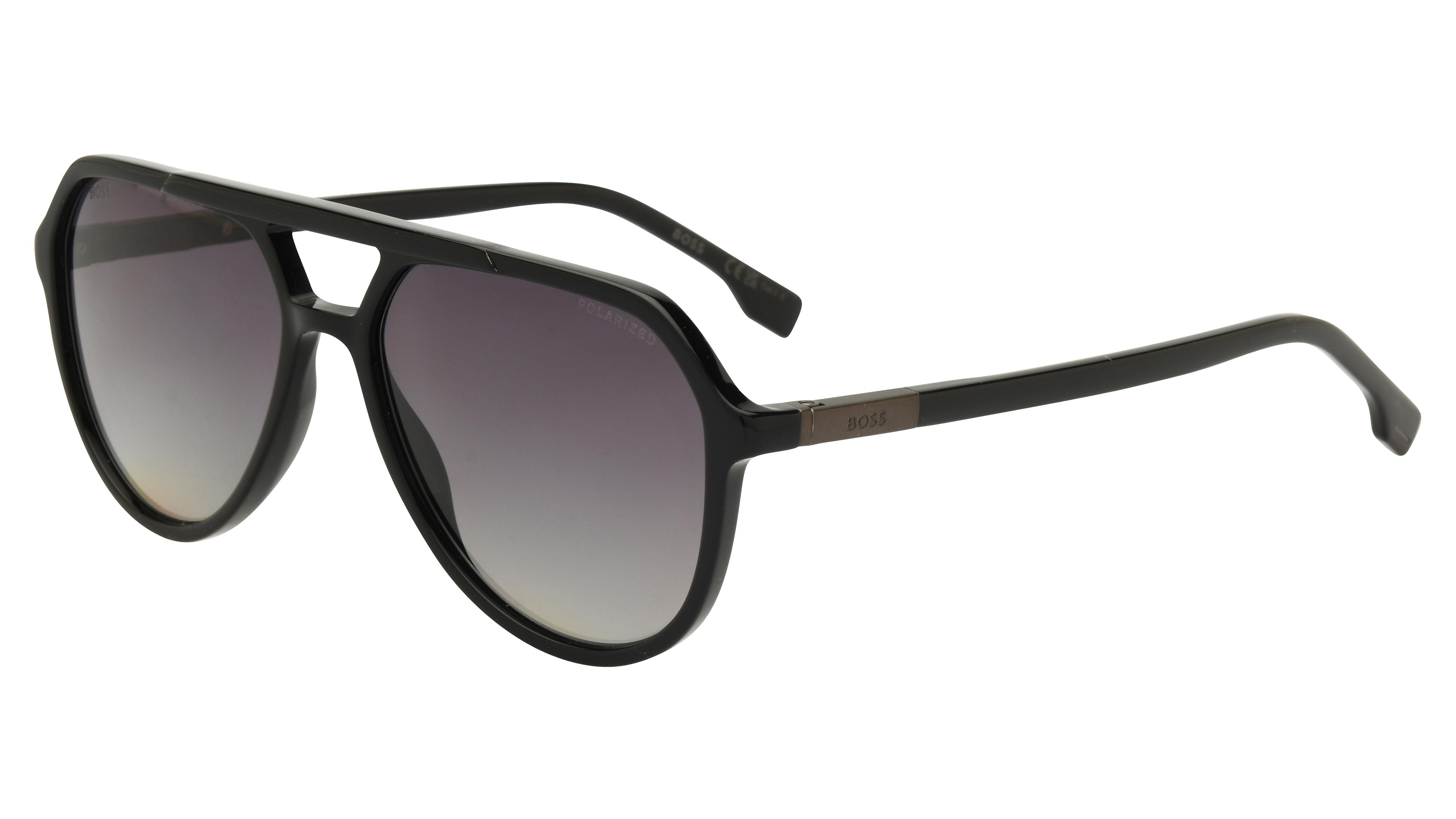 Lunettes de soleil Boss Homme Noir Aviateur boss1831/s Trois-Quart