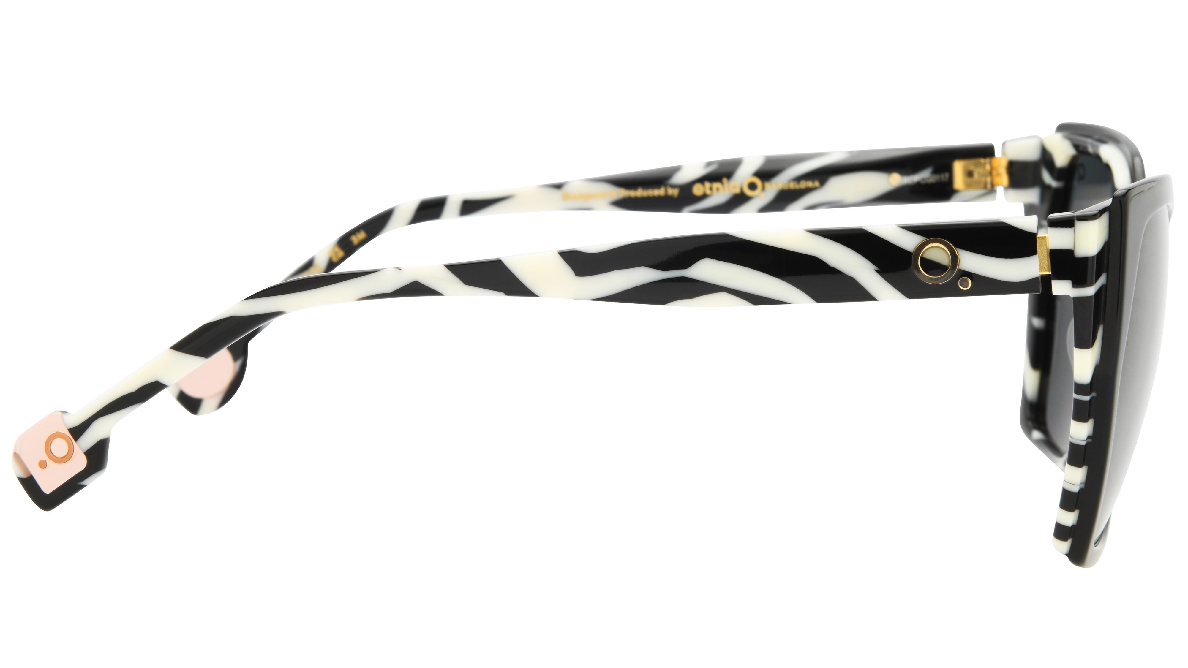 Lunettes de soleil Etnia Barcelona Femme Noir Papillon SYLYS Droite