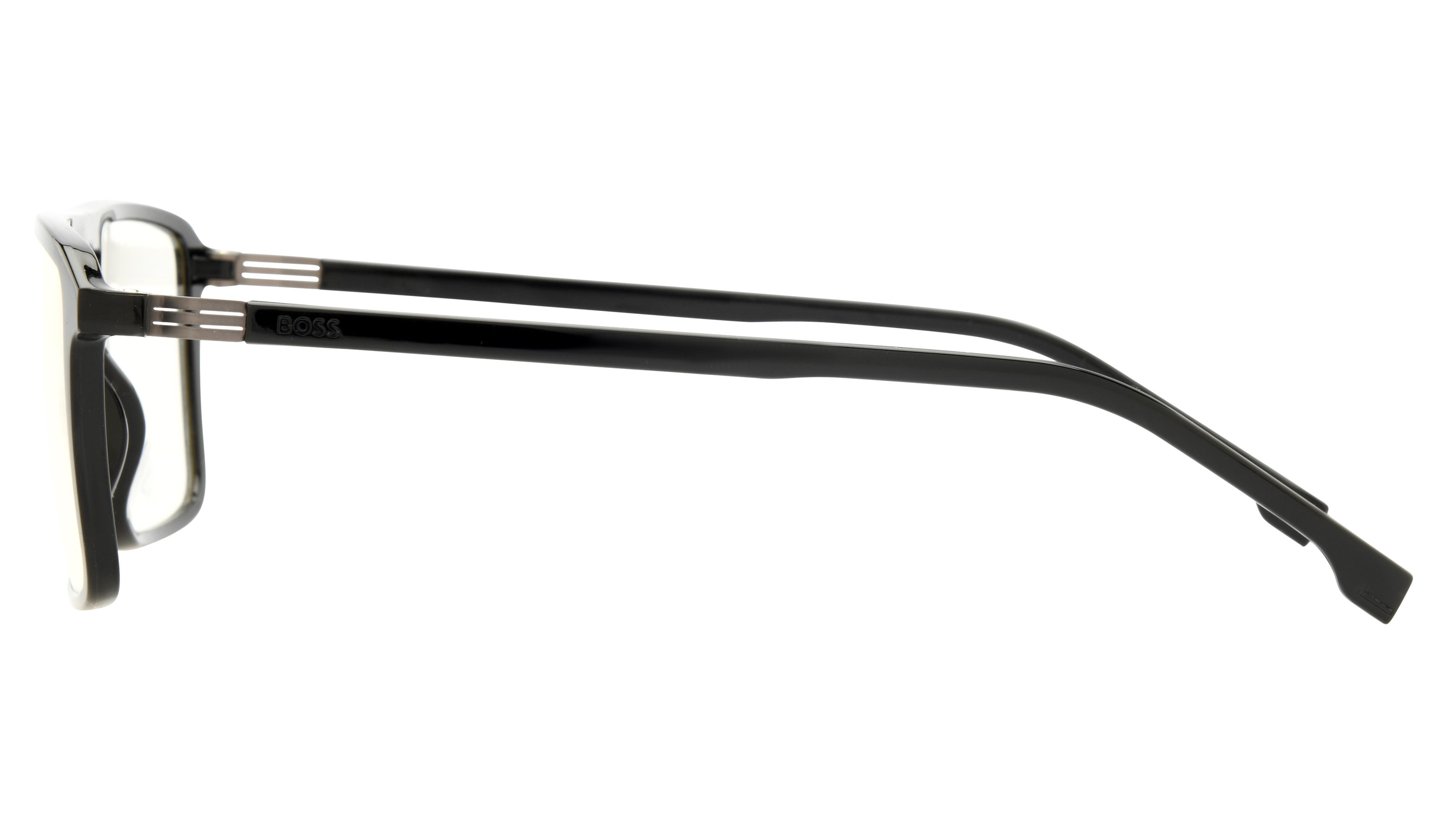 Lunettes de vue Boss Homme Noir Aviateur Boss1636 Gauche