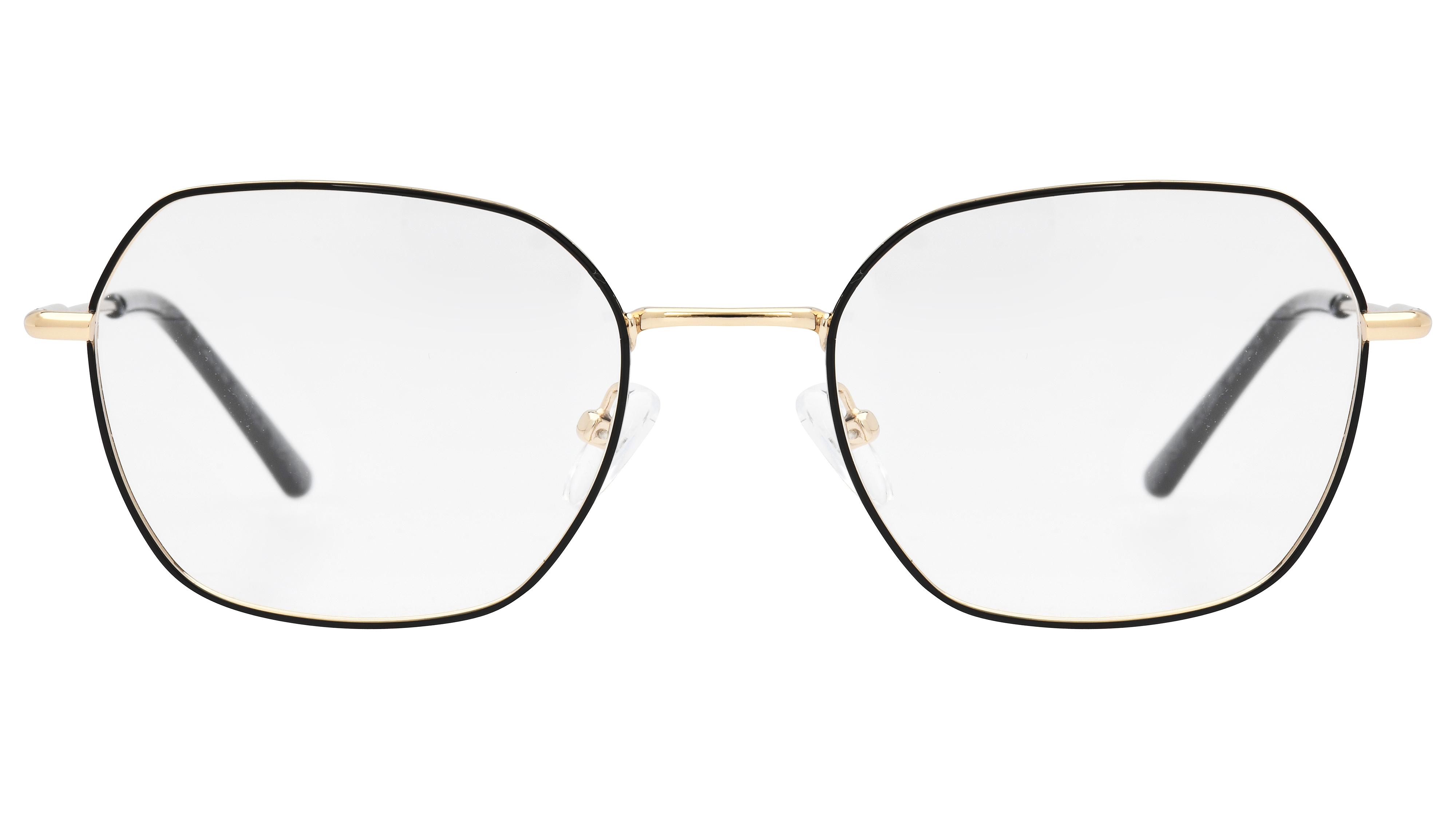 de vue Krys Origine Kor2103 402 Noir Brillant Carré Krys