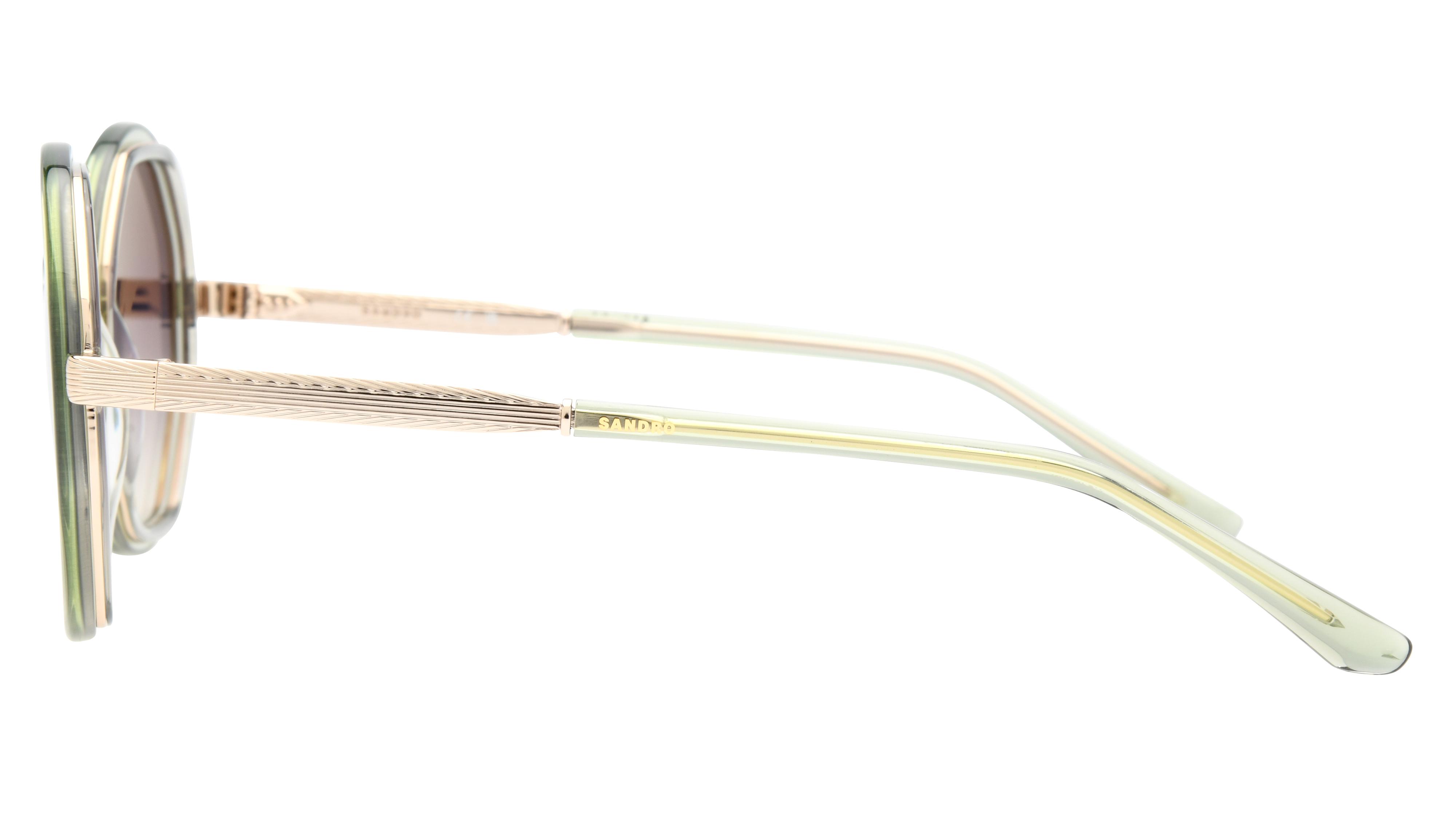 Lunettes De Soleil Sandro SD7016 - Couleur BRUSHED PALE GOLD 53/21/145 Pour Homme