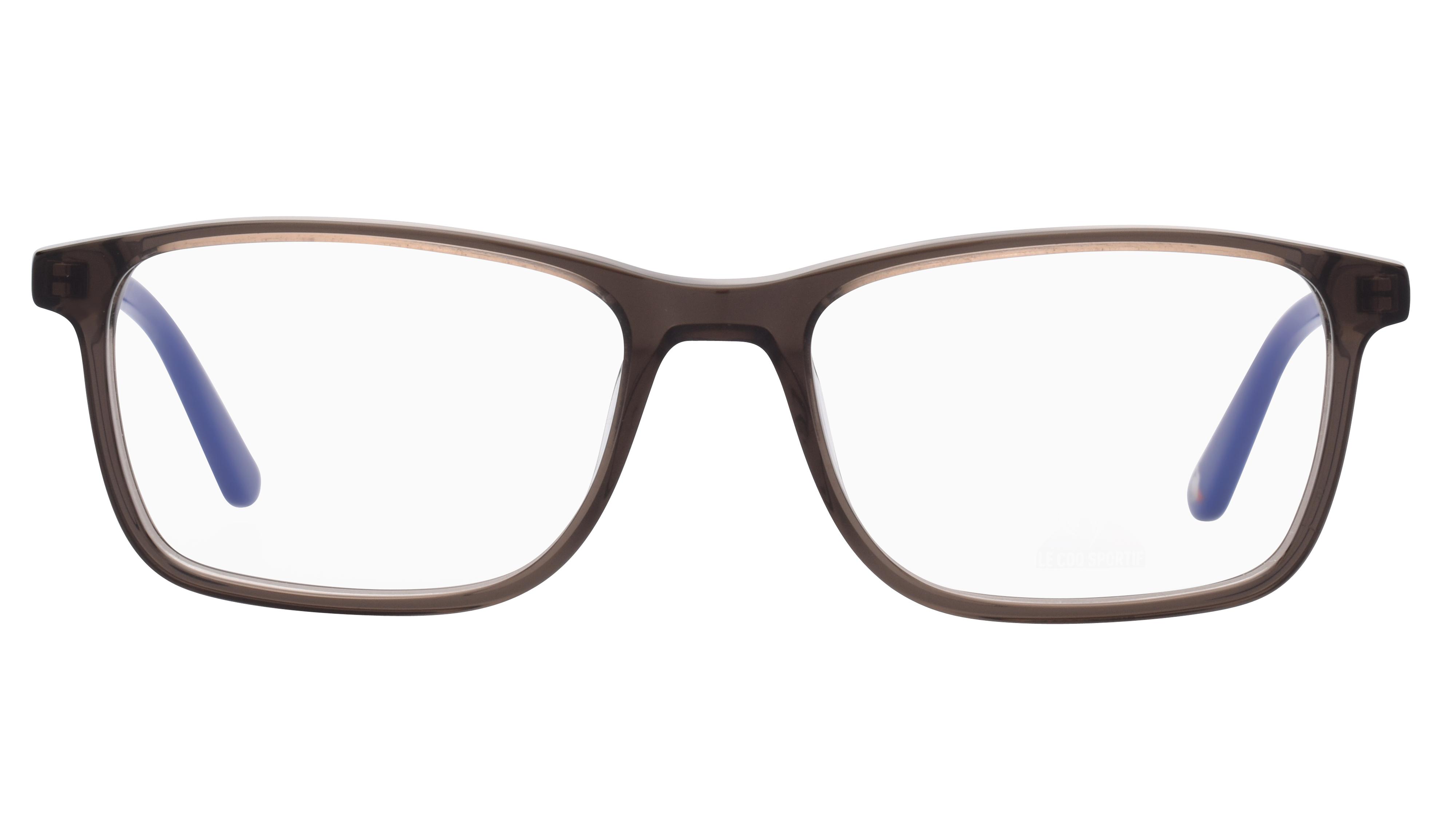 Lunettes de vue Le Coq Sportif Homme Marron Rectangle Lcs2204 Face
