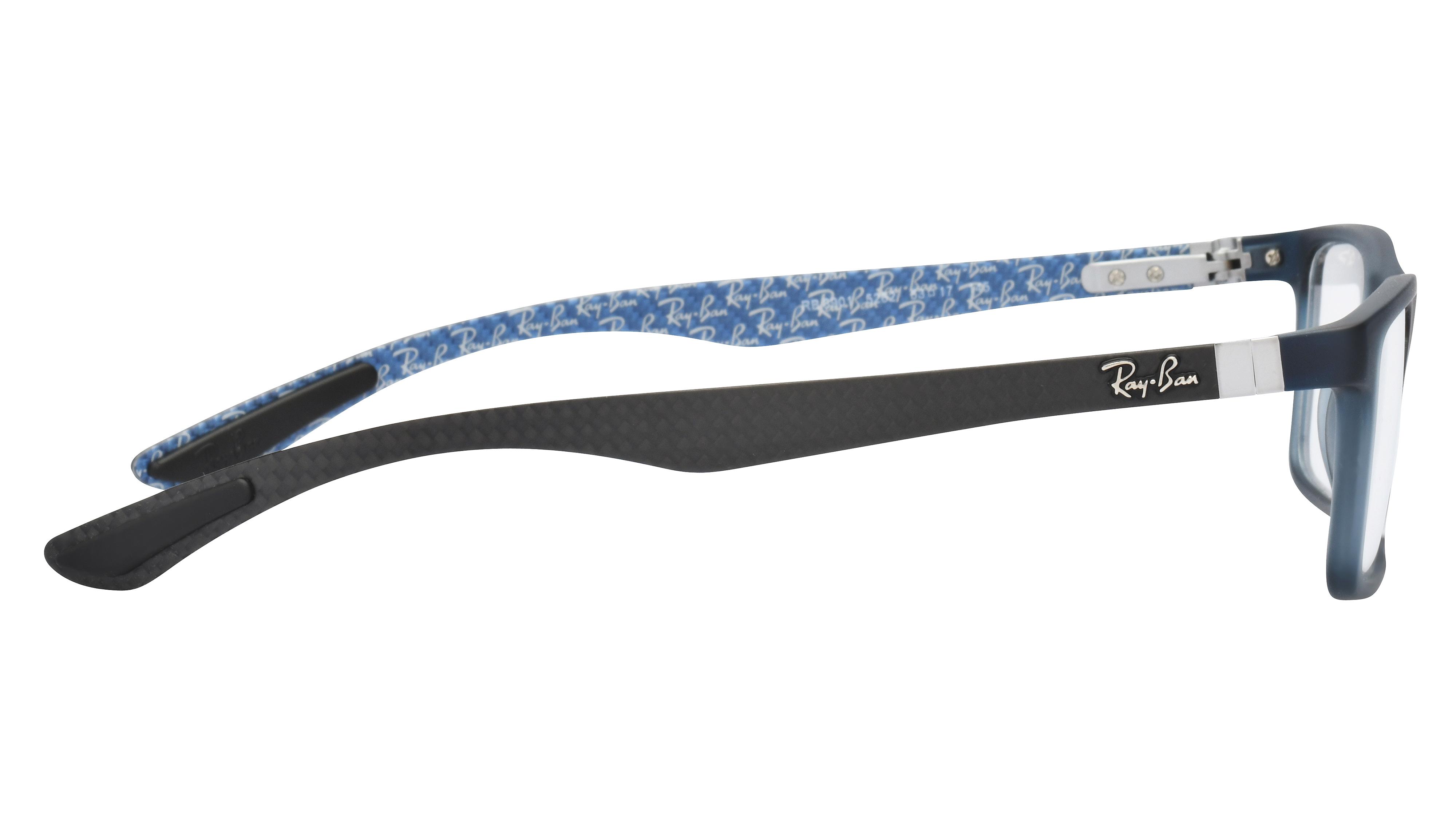 Lunettes de vue Ray-Ban Rx8901 5262 Bleu Fonce Rectangle Krys