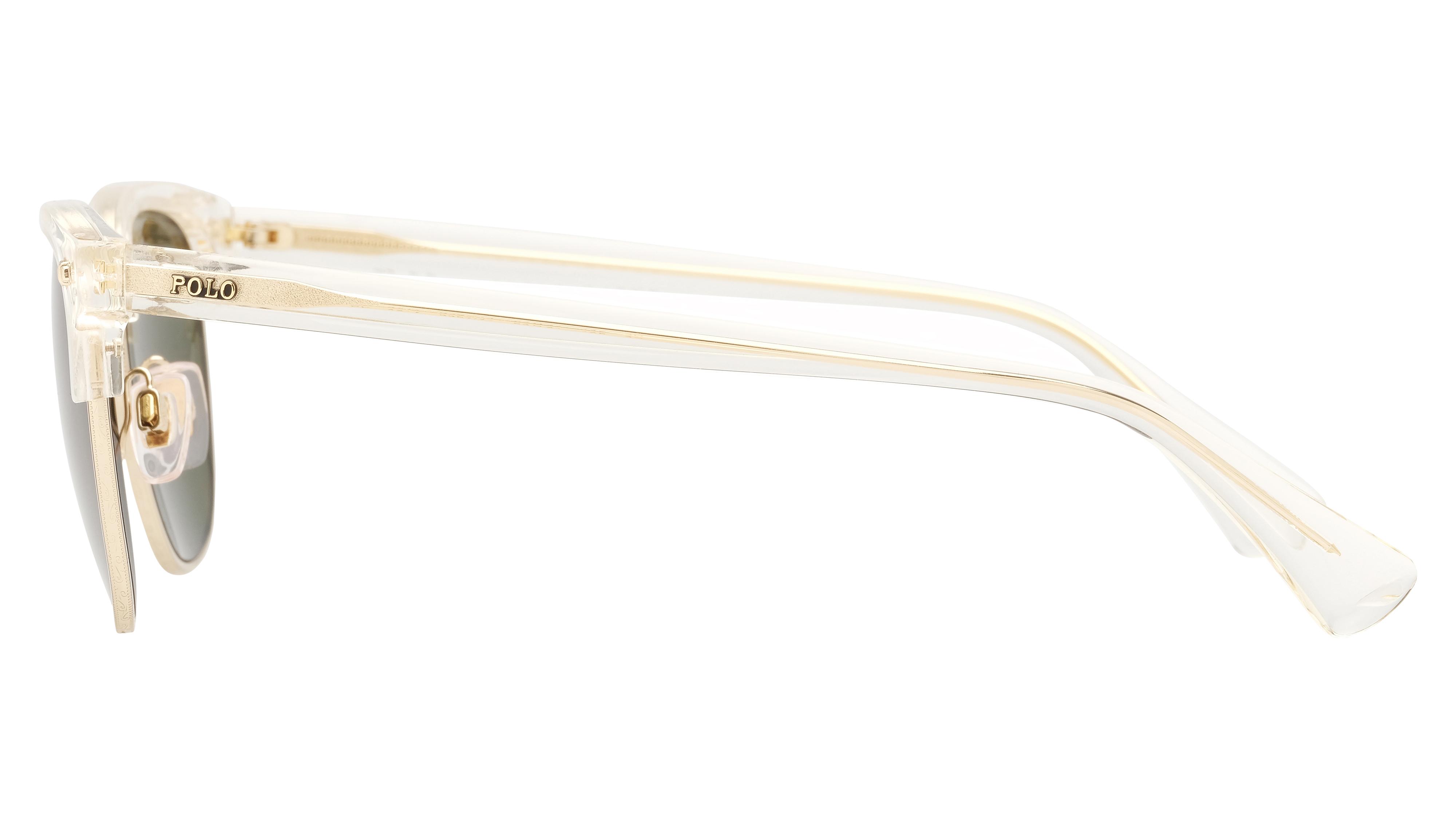 Lunettes de soleil Polo Ralph Lauren Homme Marron Ronde ph4217 Gauche
