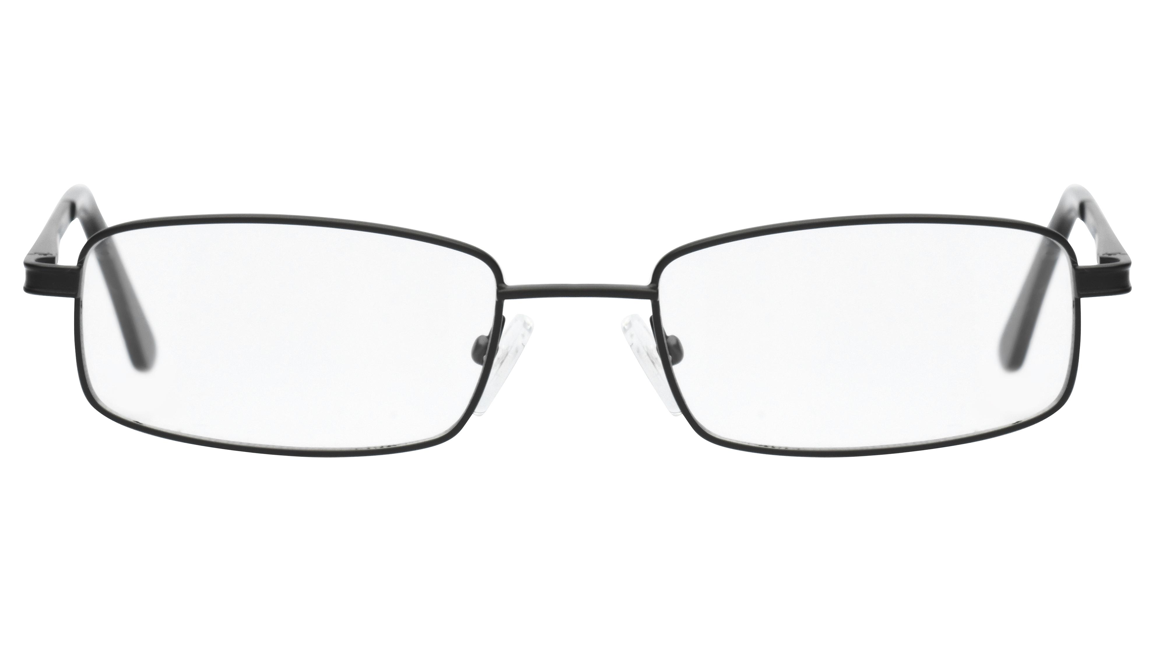 Lunettes de vue Alternance Homme Noir Rectangle Alt Face