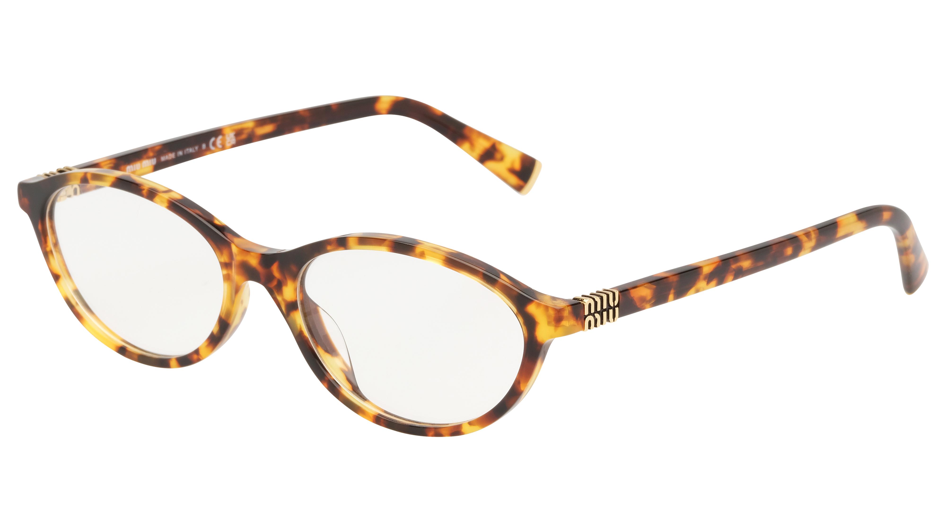 Lunettes de vue Miu Miu Femme Écaille Ovale Mu Trois-Quart
