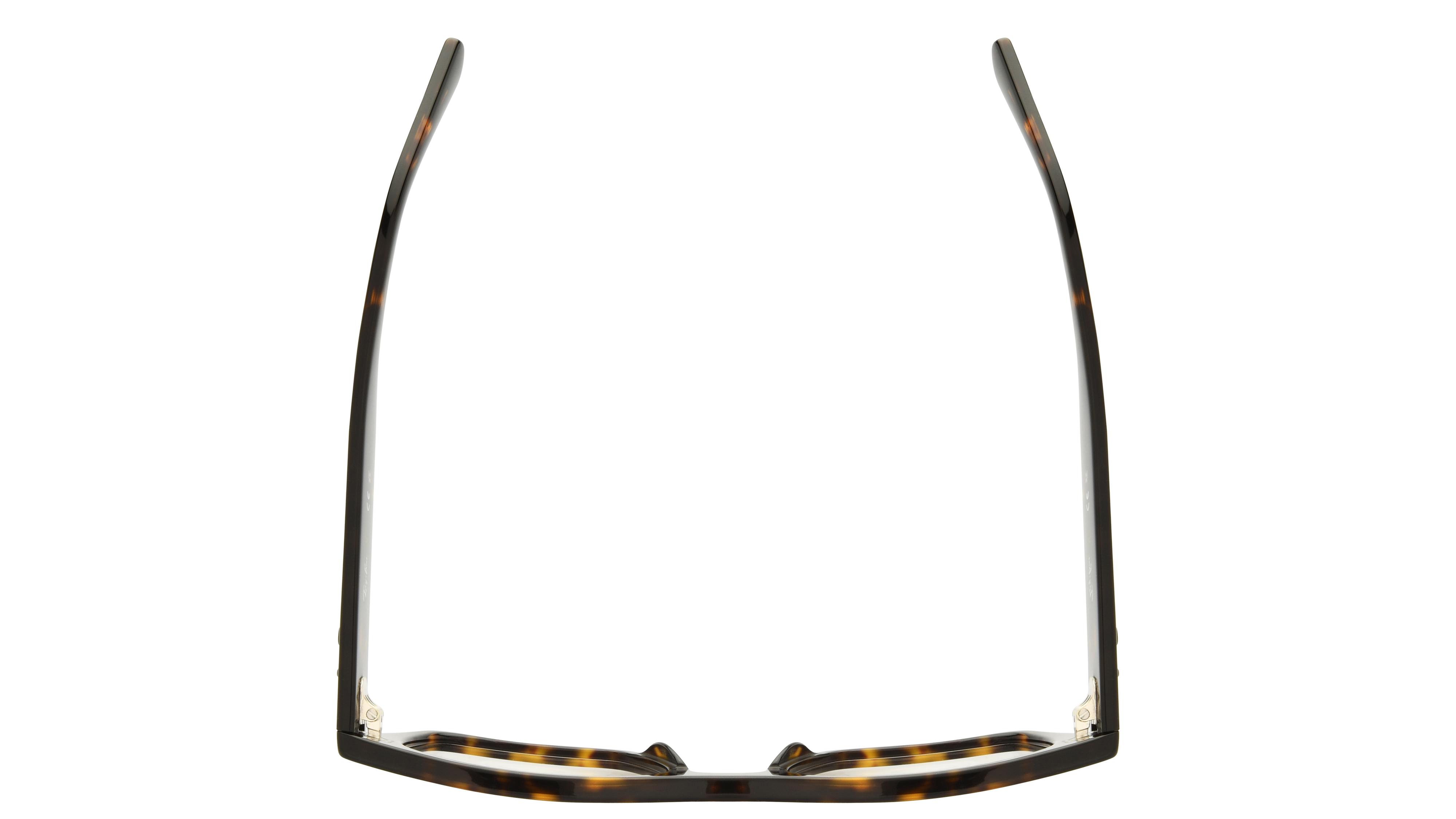 Lunettes de vue Ray-Ban Mixte Écaille Rectangle RX5448 Dessus