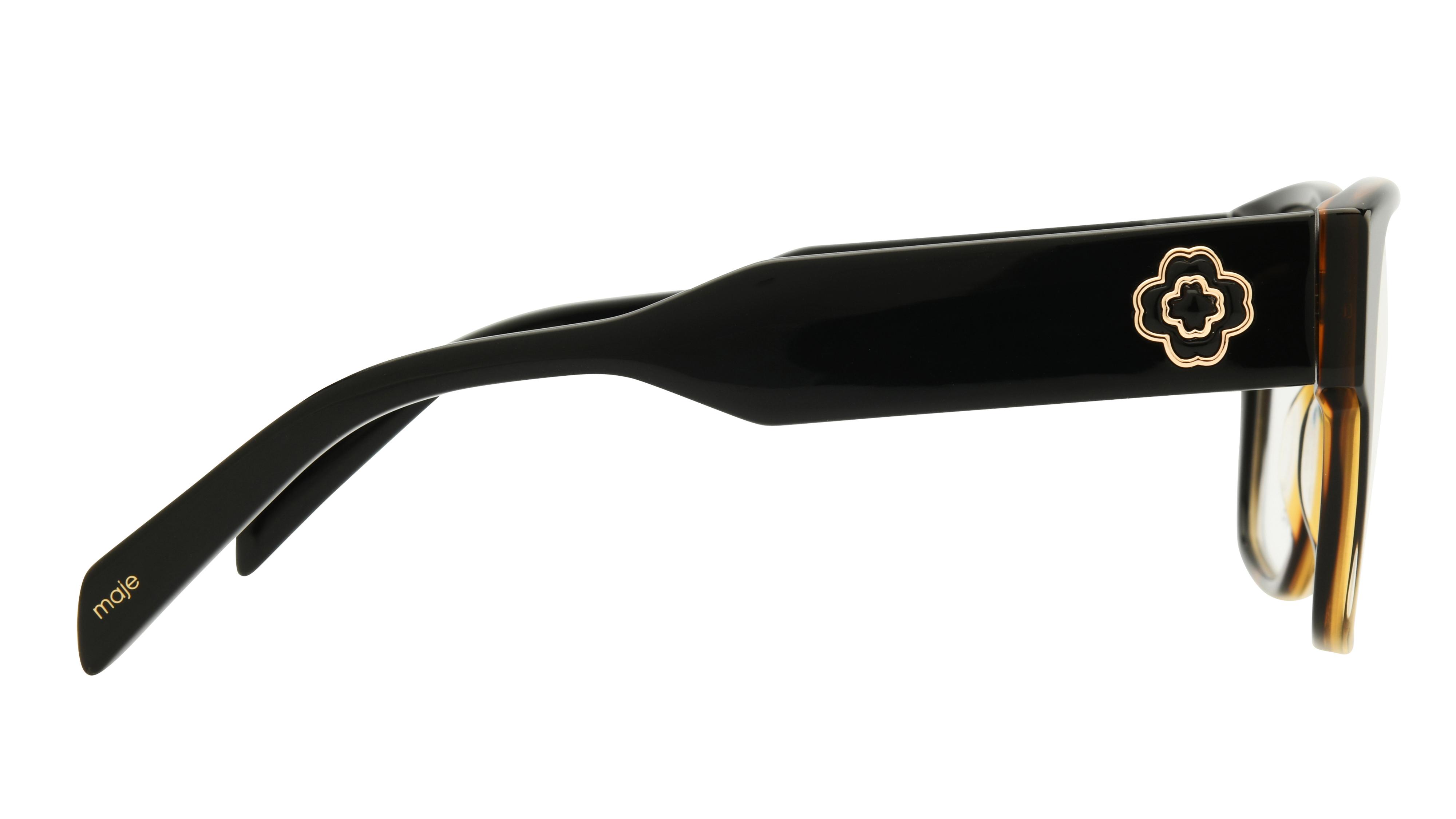 Lunettes de vue Maje Femme Noir Rectangle mj1082 Droite