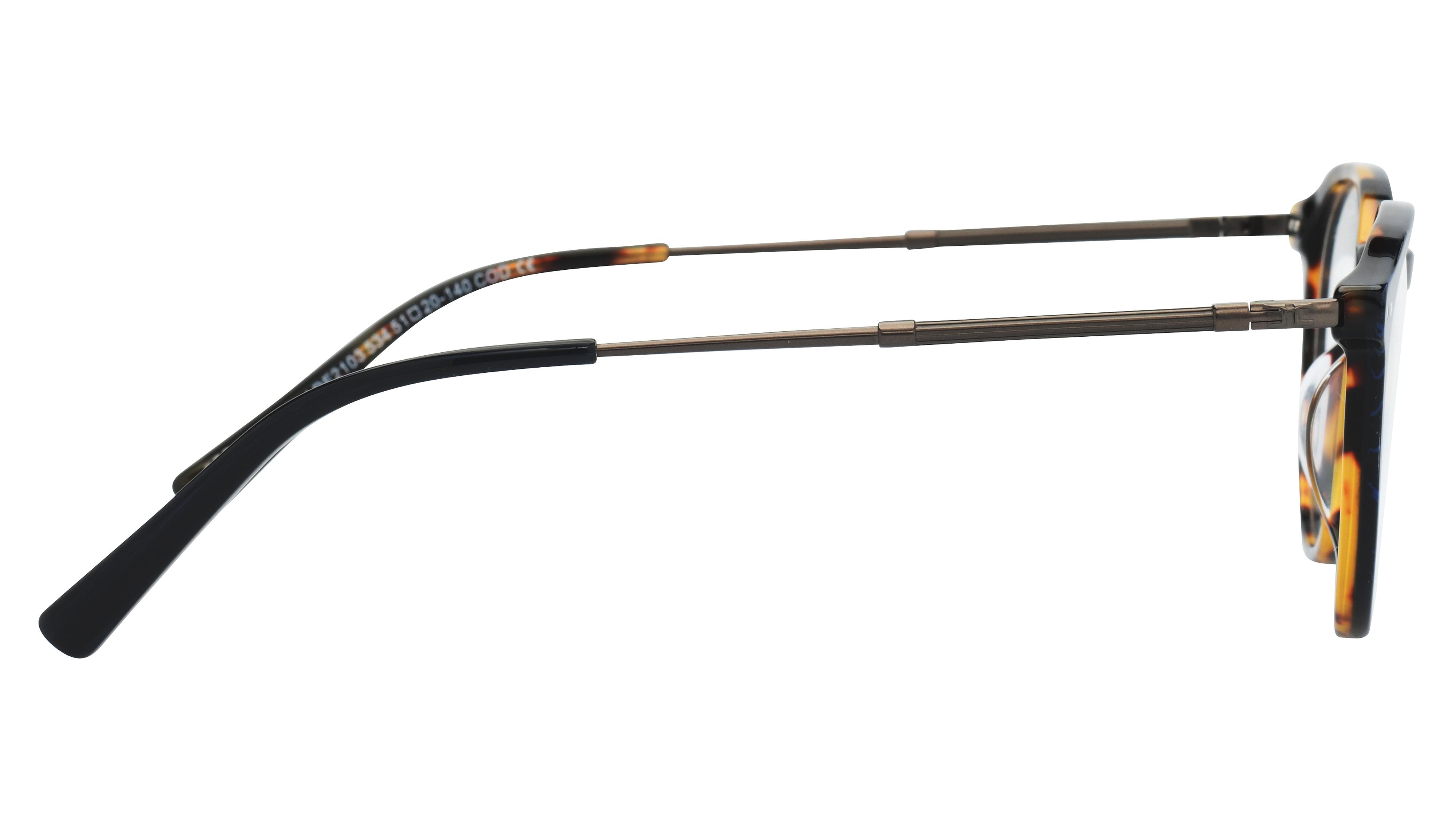 Lunettes de vue L'Atelier du Faubourg Homme Bleu Ronde Adf2103 Droite