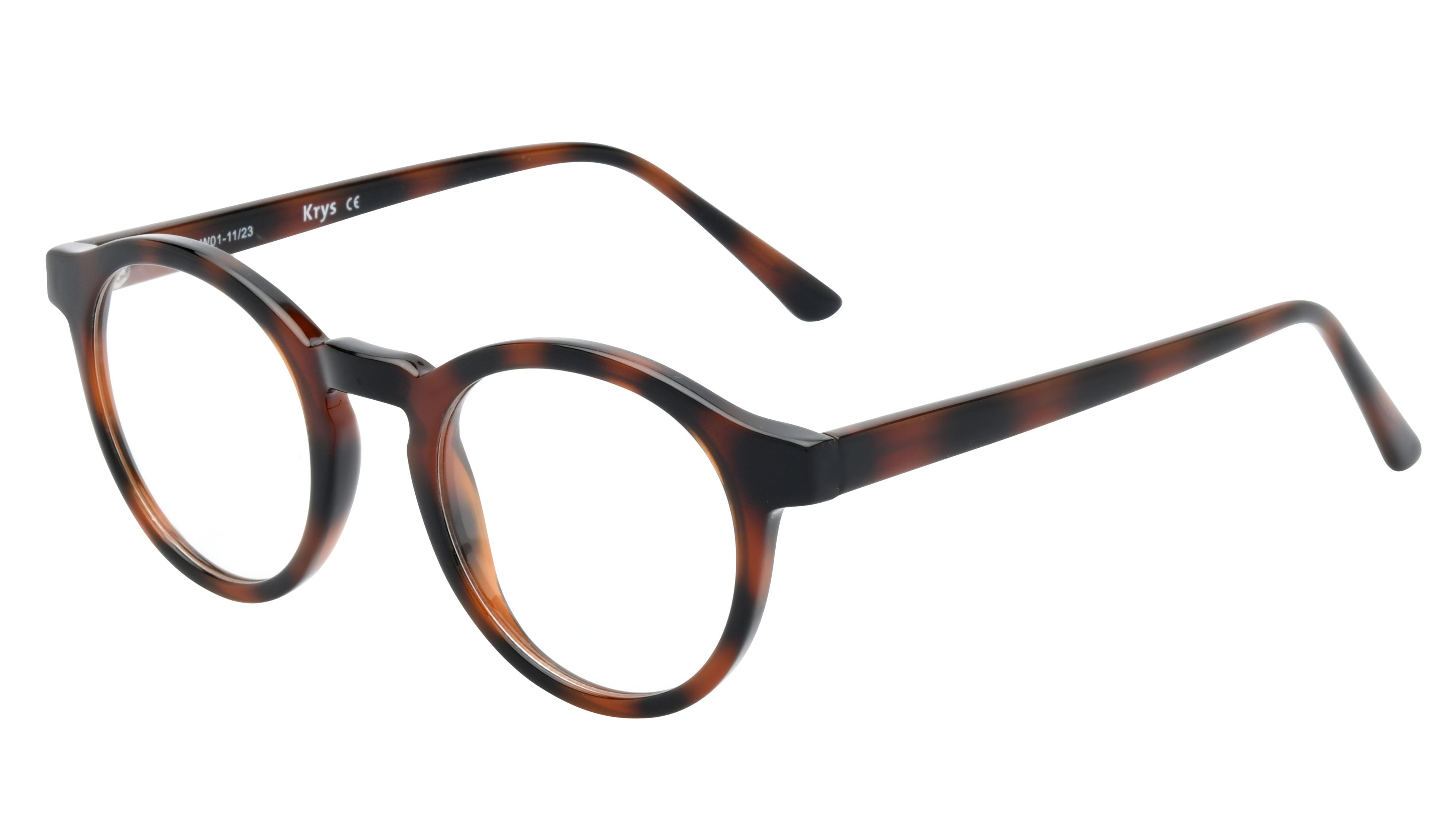 Lunettes de vue Signature Krys Homme Écaille Pantos Kor2404 Trois-Quart