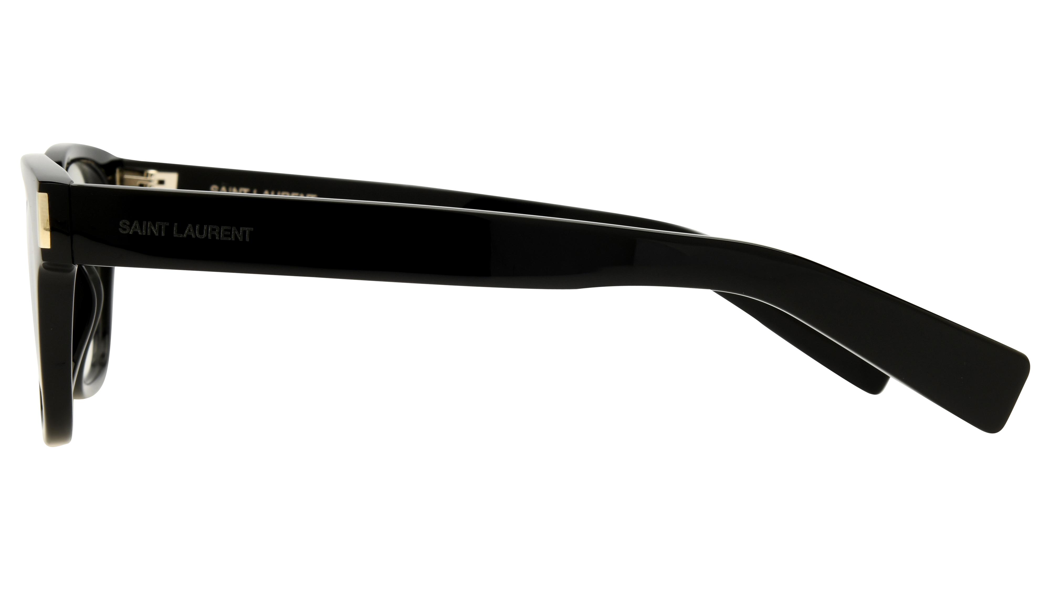 Lunettes de vue Saint Laurent Femme Noir Rectangle Sl Gauche