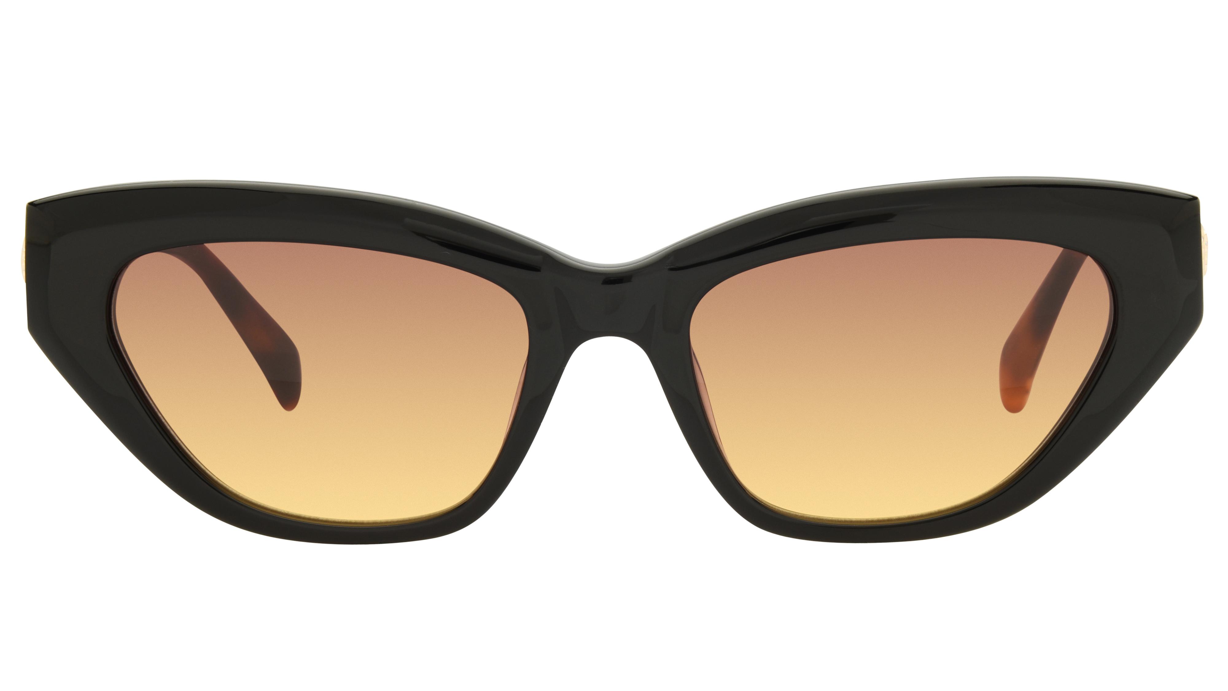 Lunettes de soleil Maje Femme Noir Papillon MJ5076 Face