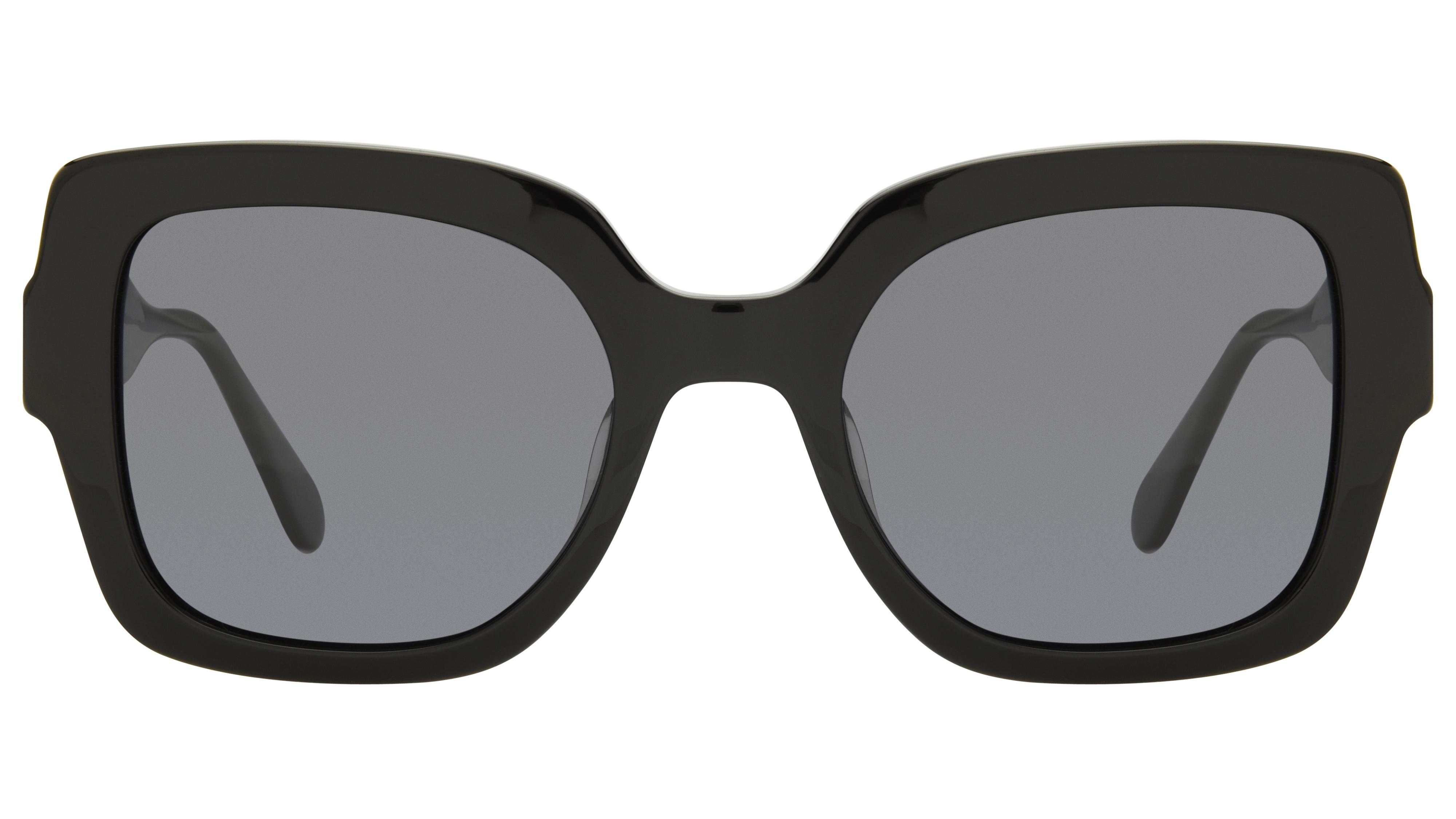 Lunettes de soleil Signature Krys Femme Noir Carré skj2614-d Face