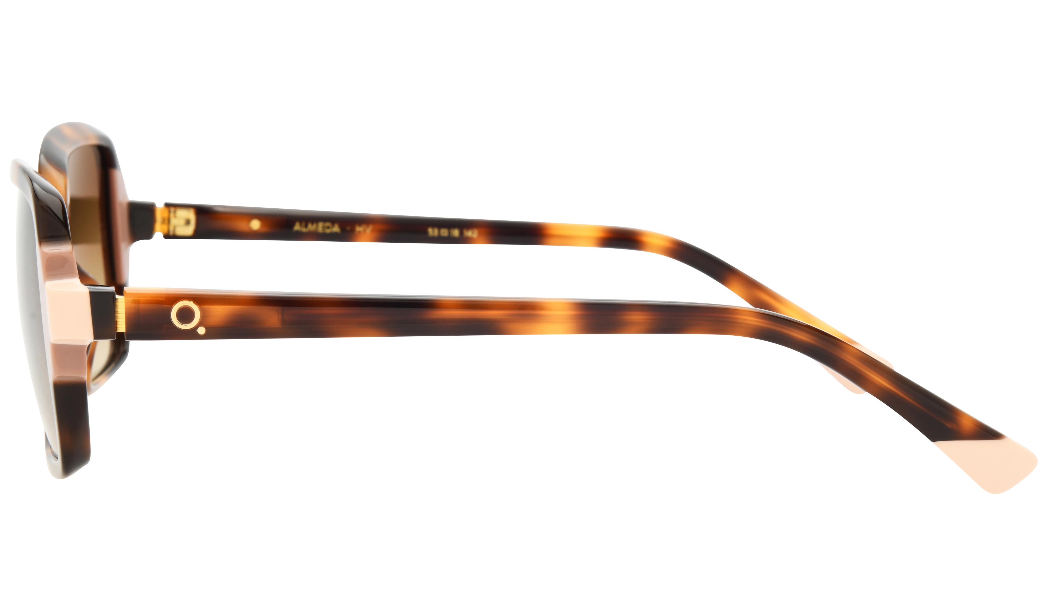 Lunettes de soleil Etnia Barcelona Femme Écaille Rectangle ALMEDA Gauche