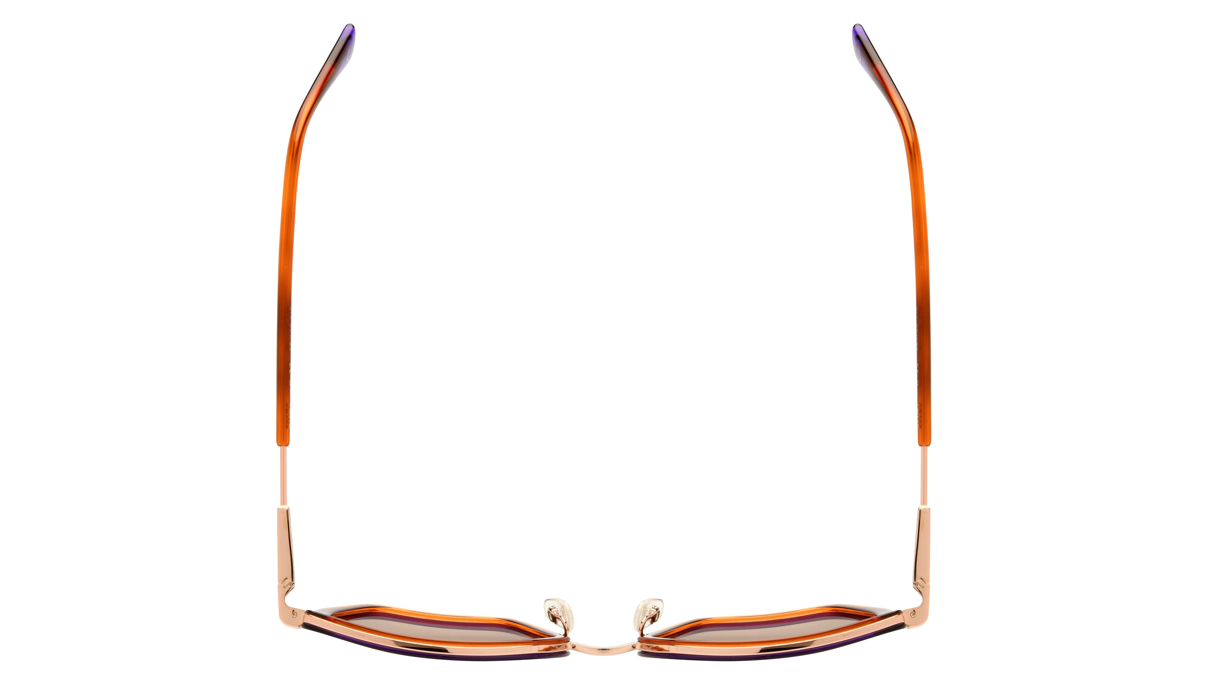 Lunettes de soleil Etnia Barcelona Femme Écaille Papillon Zafra Dessus
