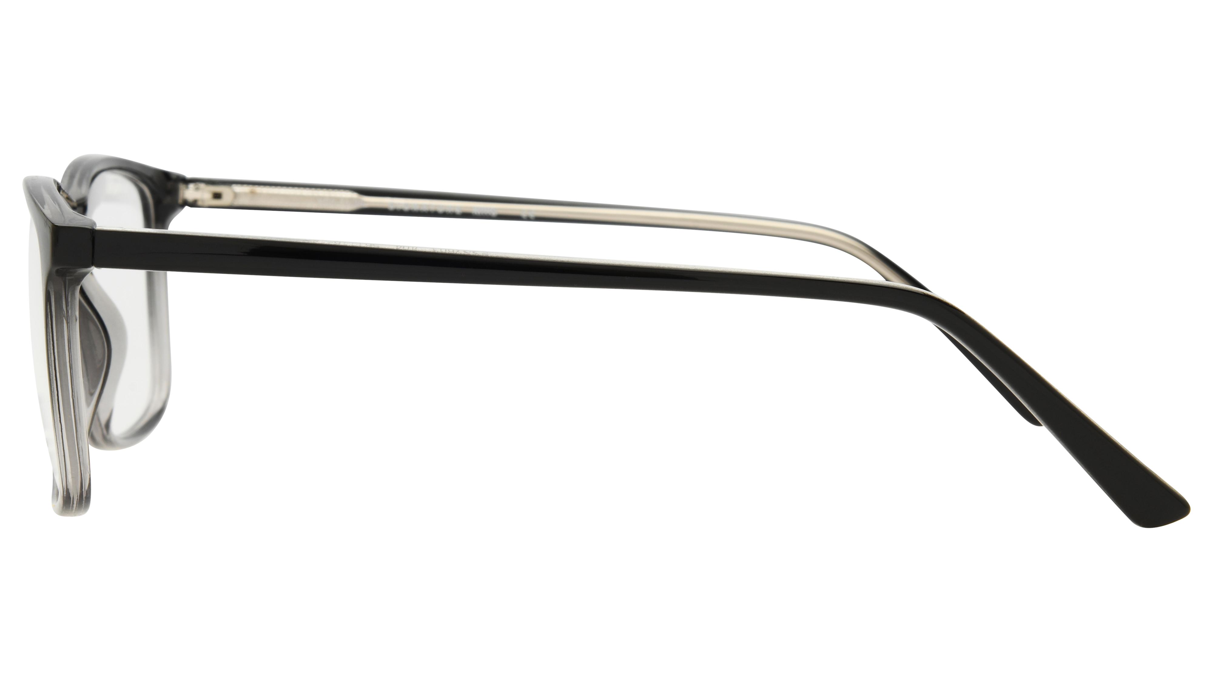 Lunettes de vue Krys Origine Homme Noir Rectangle Ess2603 Gauche