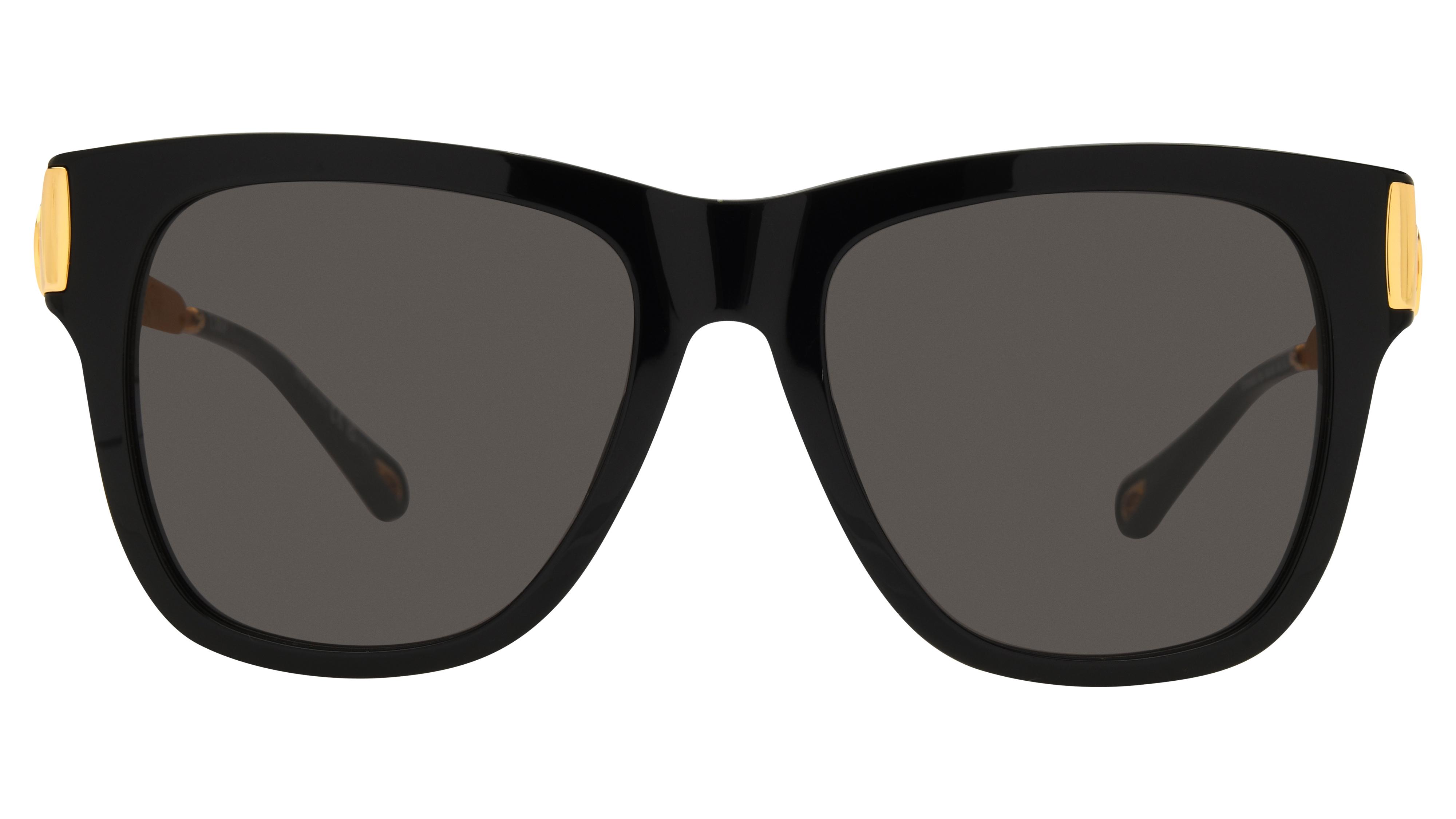 Lunettes de soleil Chloé Femme Noir Papillon ch0349s Face