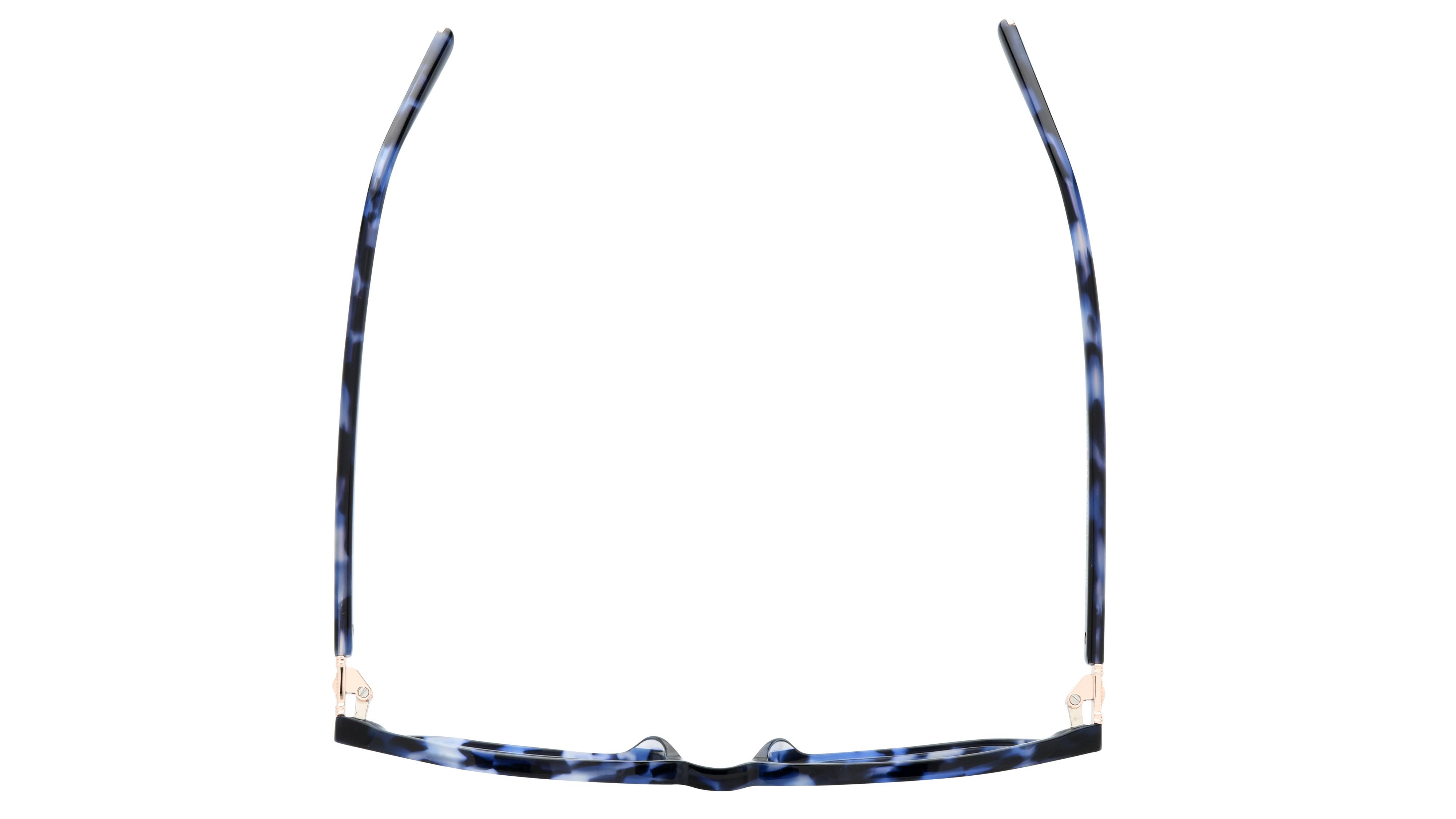 Lunettes de vue Signature Krys Femme Bleu Tonneau Ml2604 Dessus