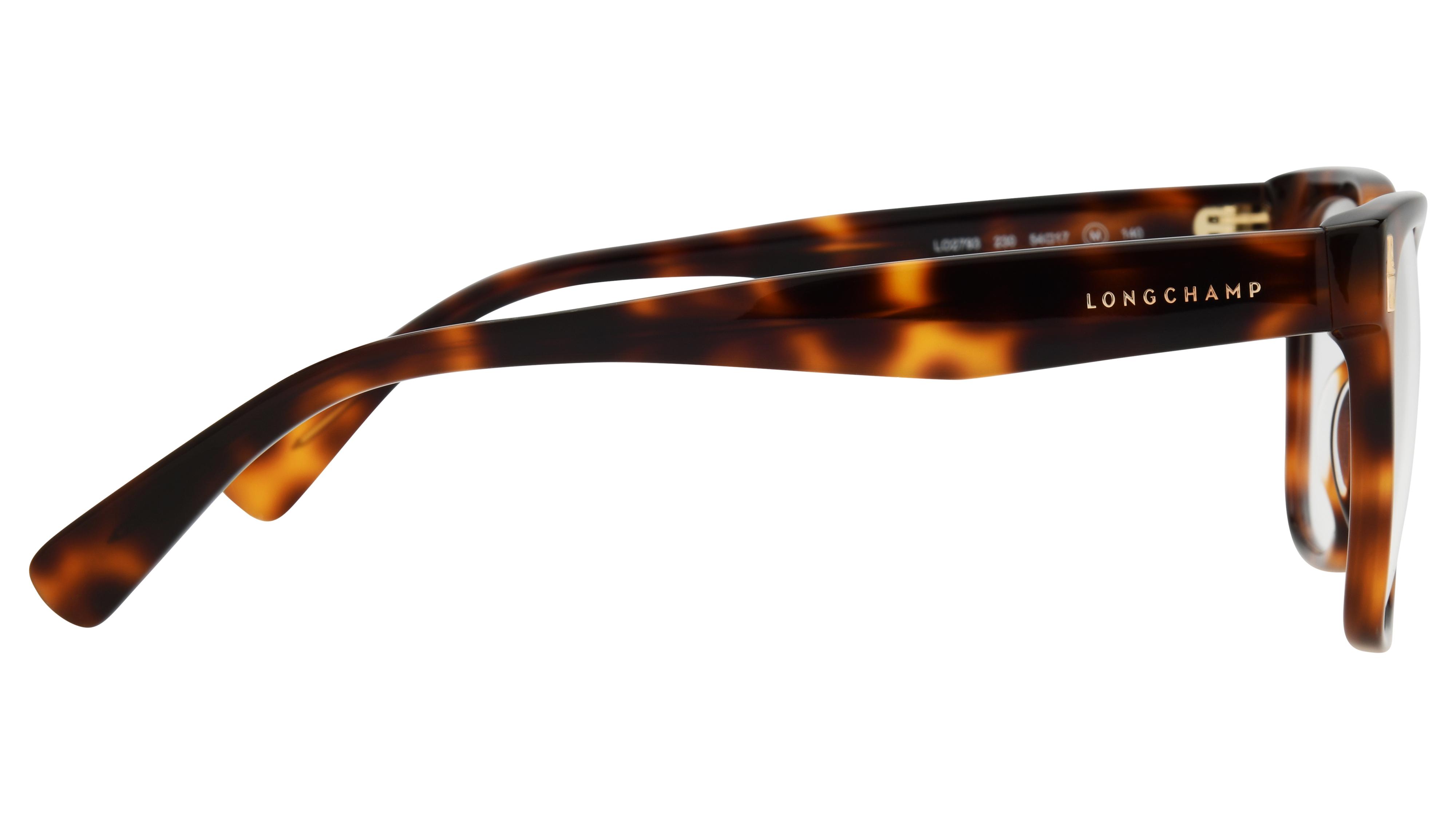 Lunettes de vue Longchamp Femme Écaille Rectangle Lo2793 Droite