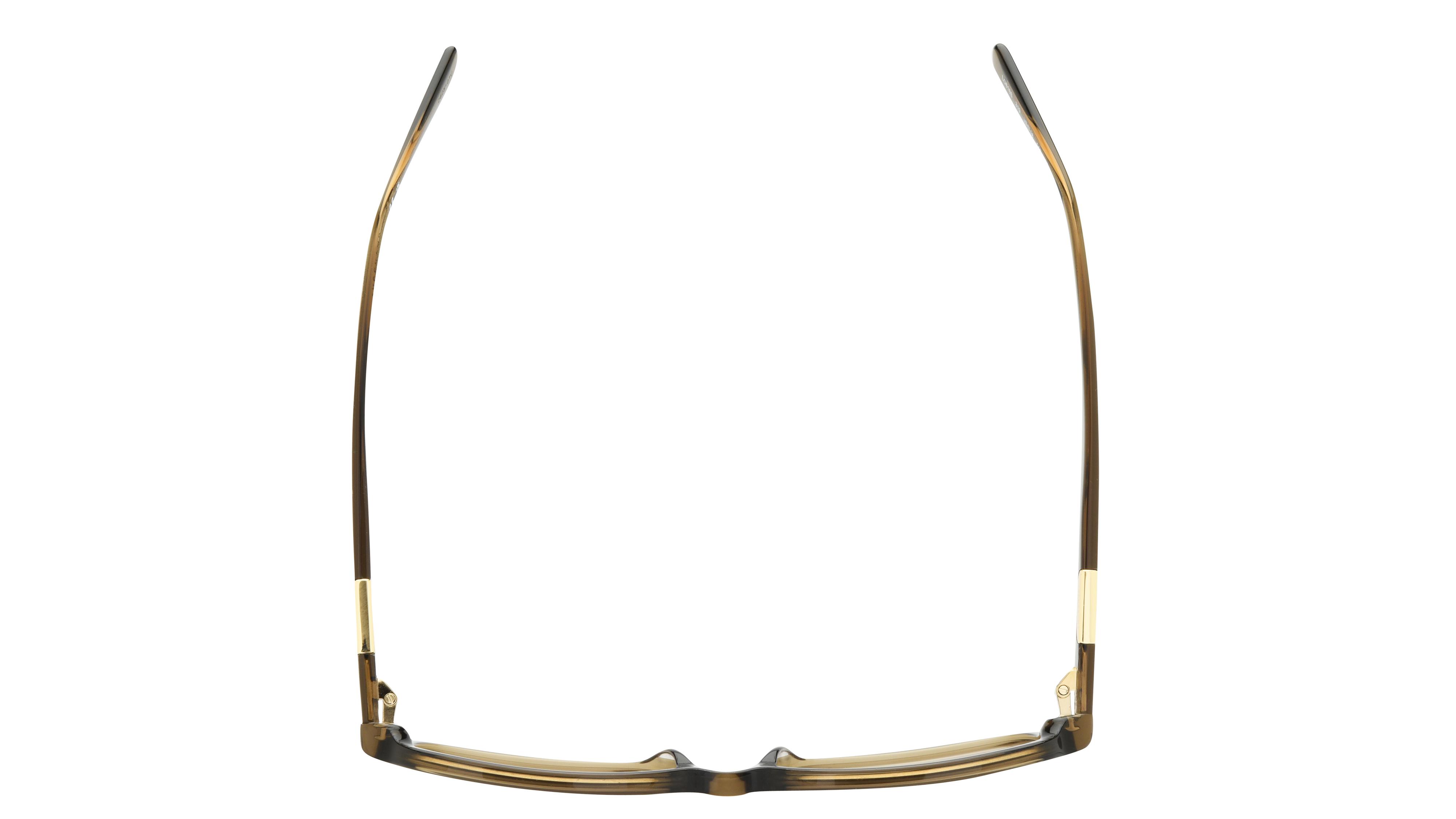 Lunettes de soleil Longchamp Femme Vert Rectangle Lo818S Dessus
