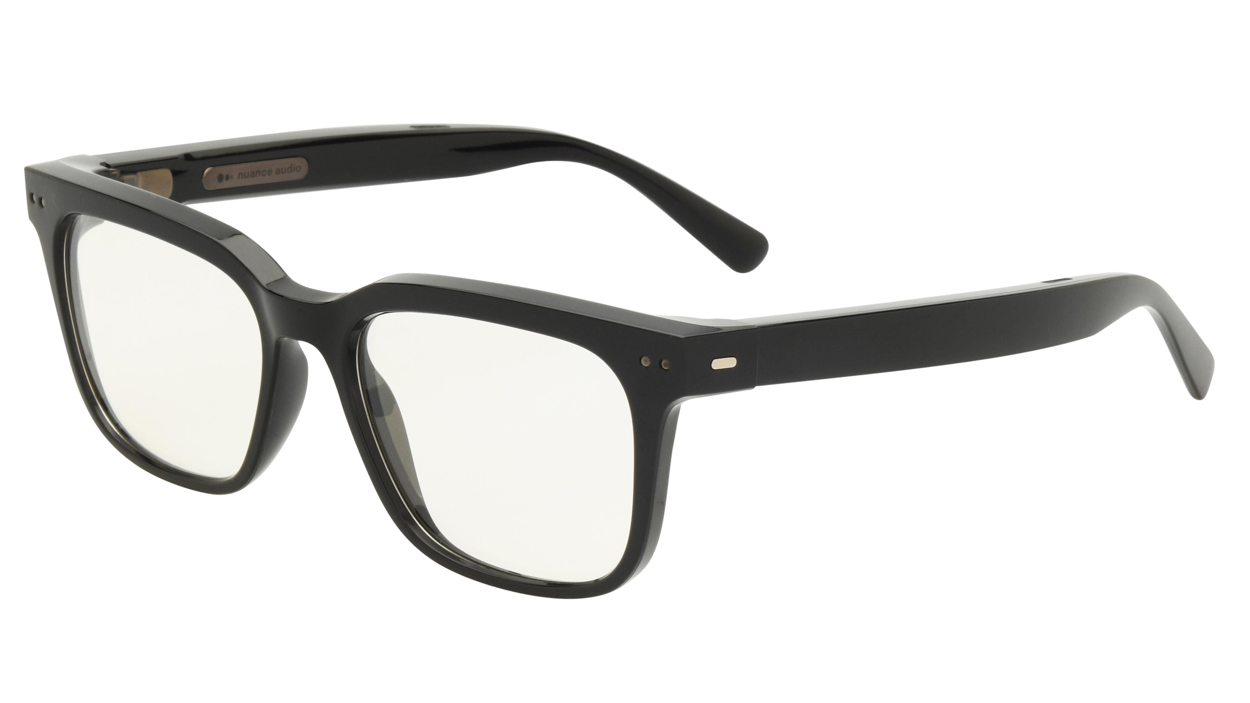 Lunettes de vue Nuance Mixte Noir Carré Aw5001 Trois-Quart