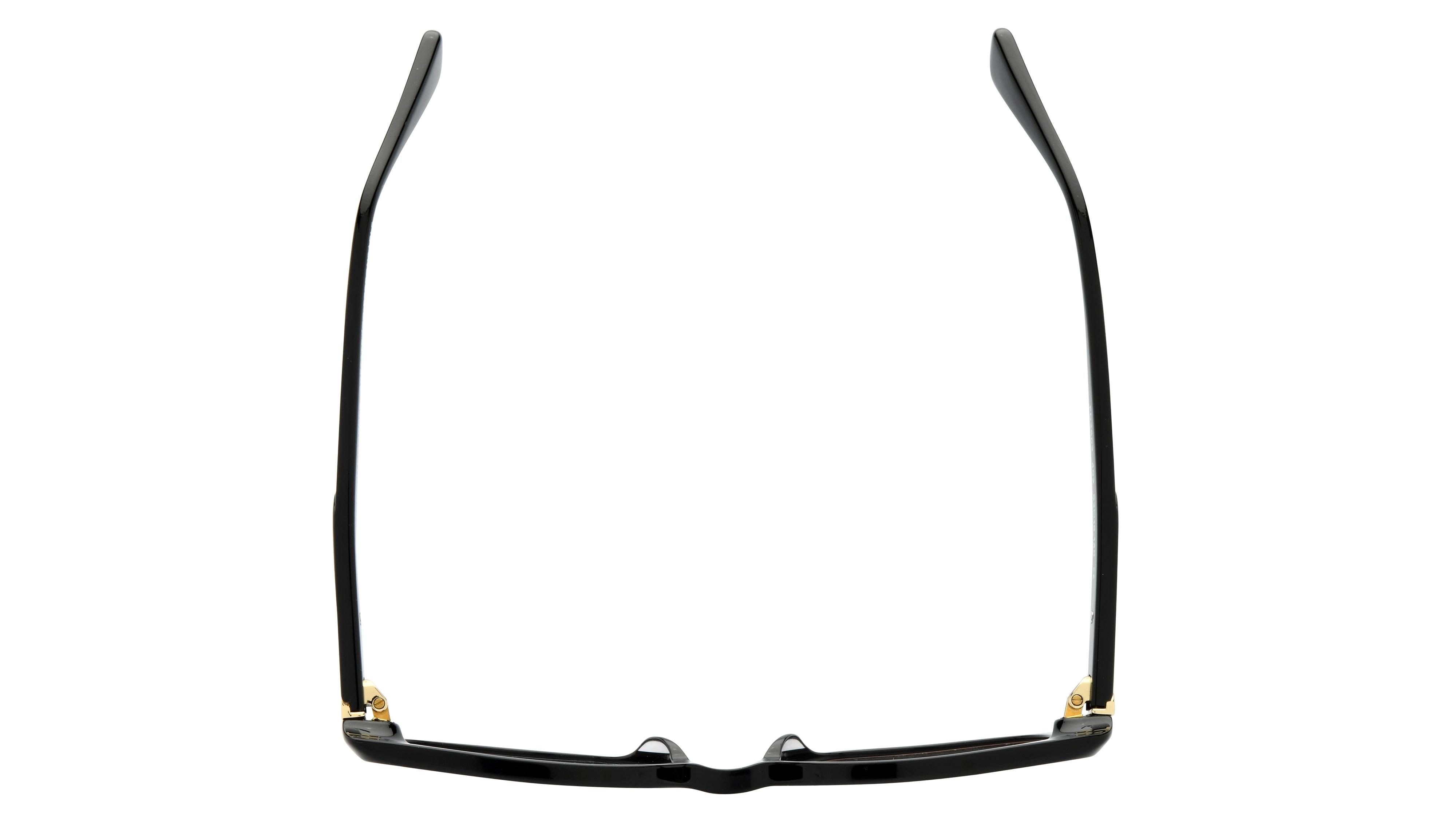 Lunettes de vue French Disorder Femme Noir Carré Fd2502 Dessus