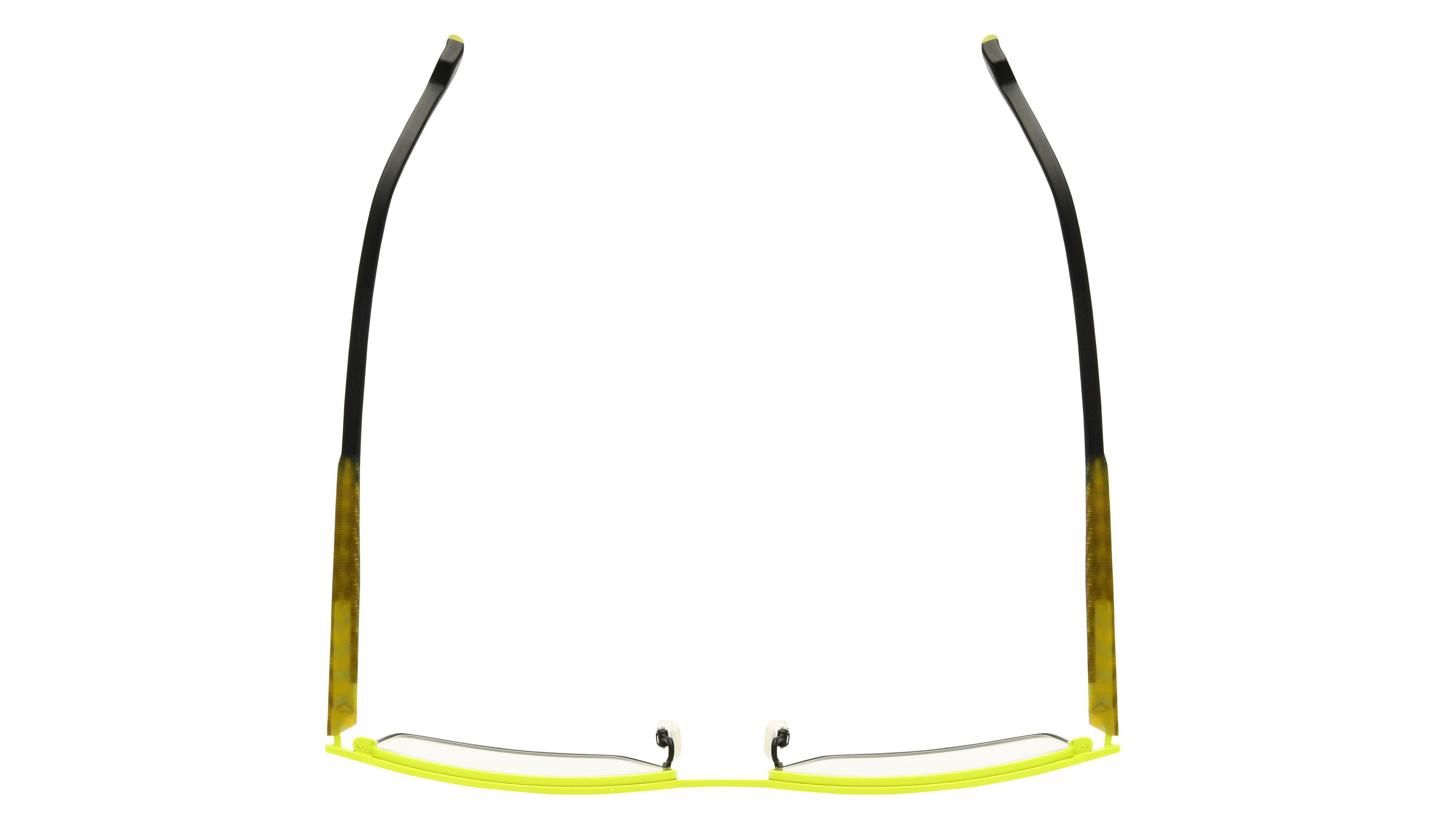Lunettes de vue Etnia Barcelona Homme Jaune Rectangle Amar Dessus