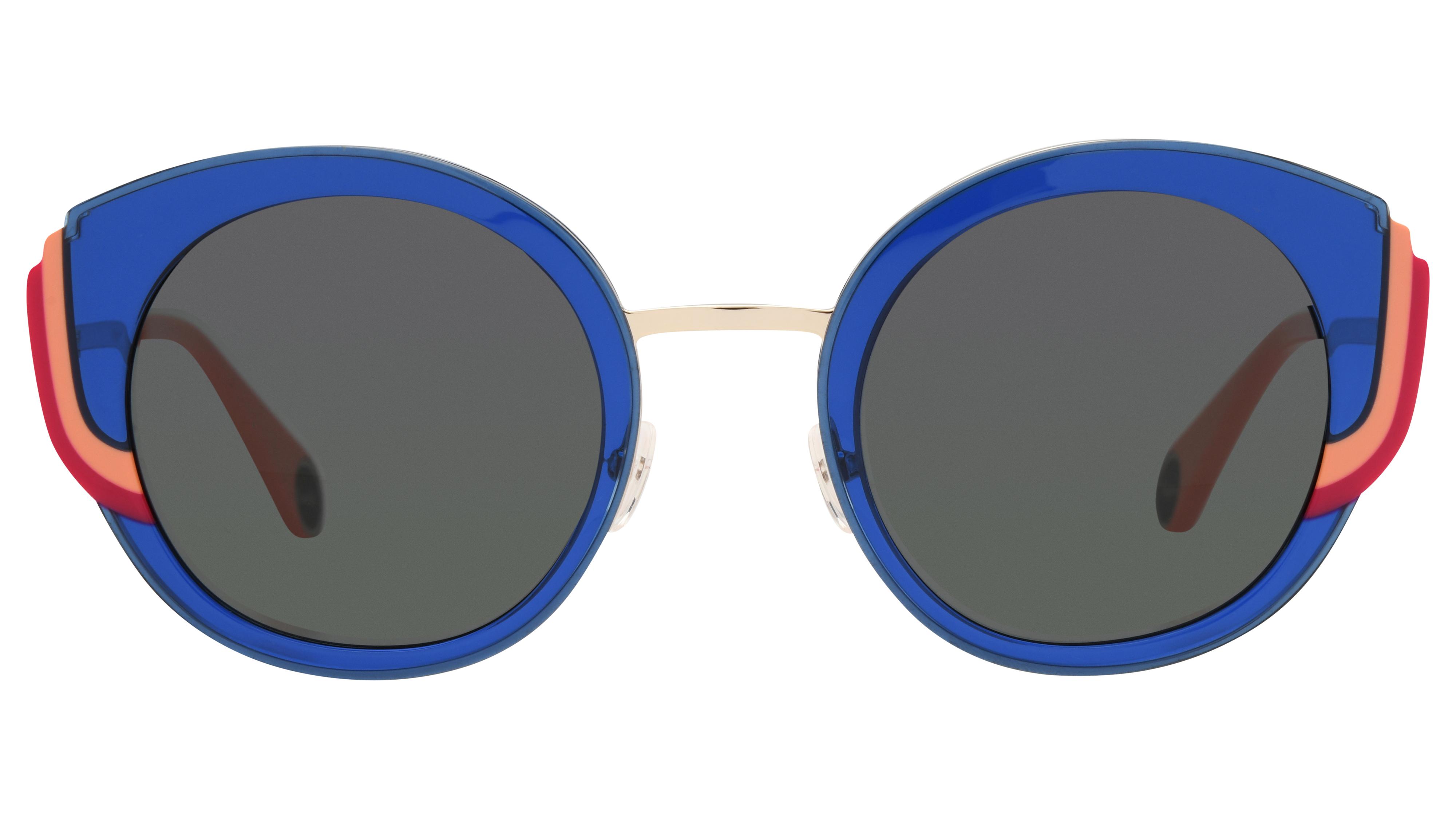 Lunettes de soleil WOOW Femme Bleu Papillon Superluck Face