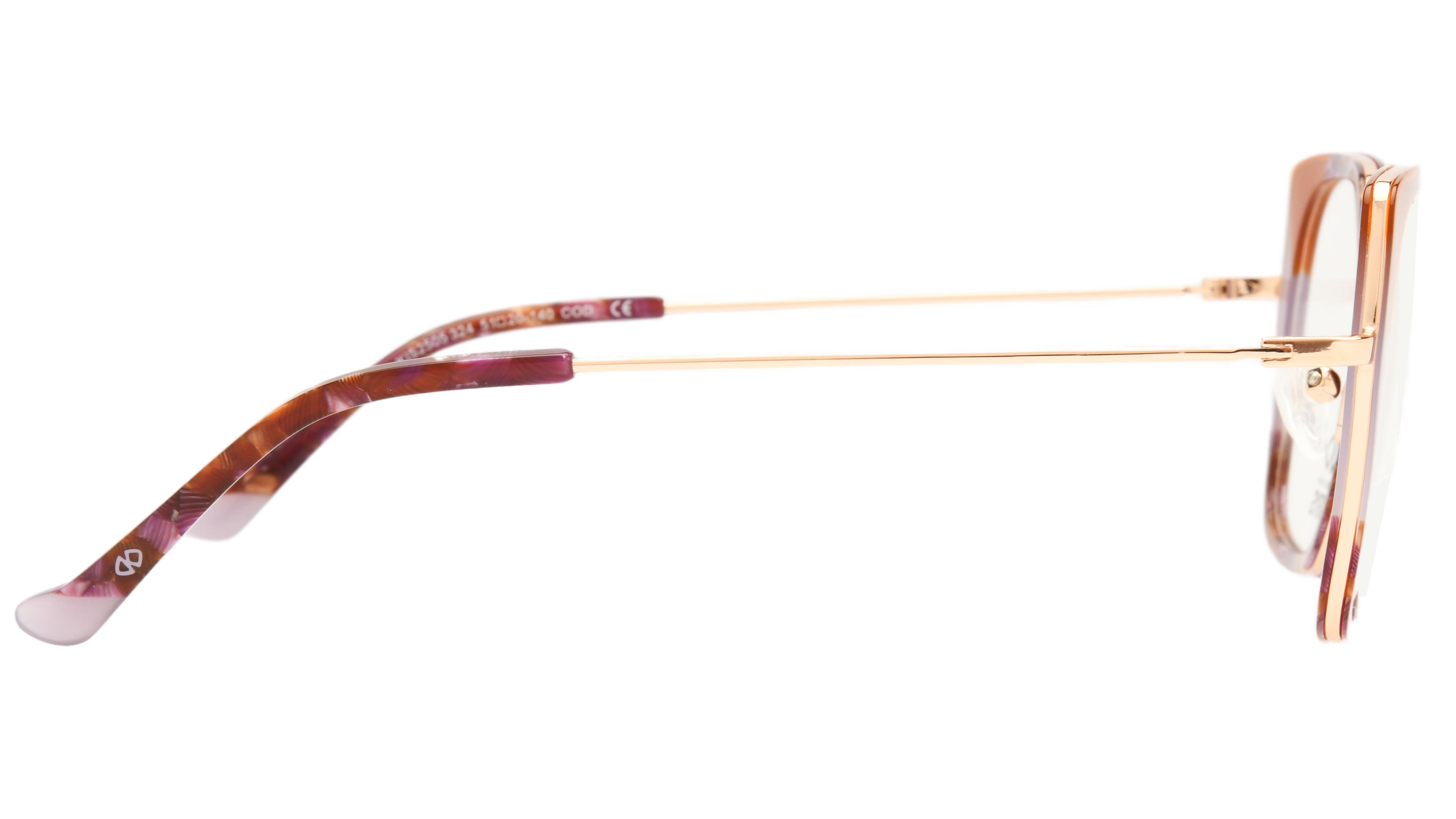 Lunettes de vue Signature Krys Femme Écaille Papillon Kis2505 Droite