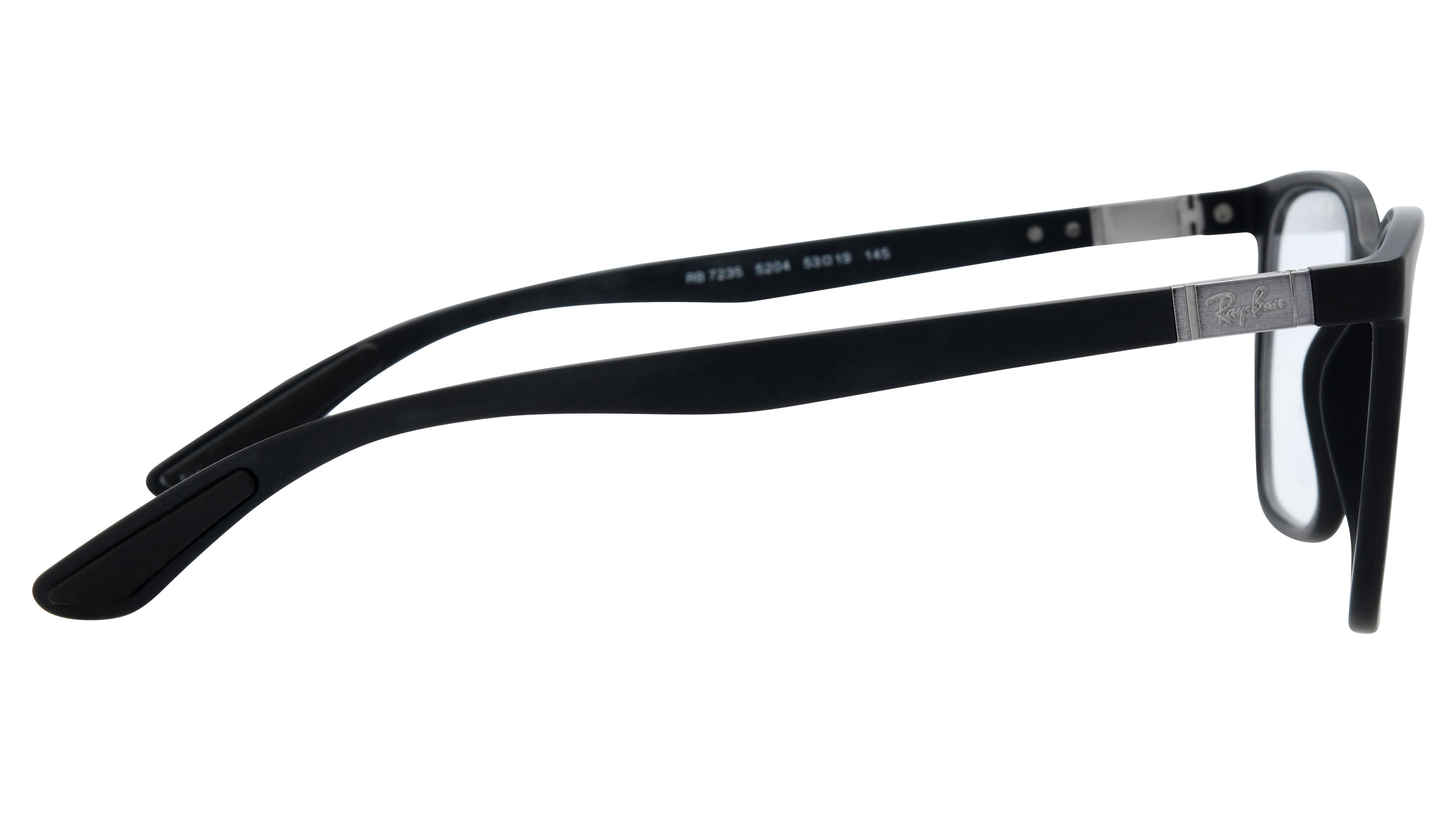 Lunettes de vue Ray-Ban Mixte Noir Pantos Rx7235 Droite