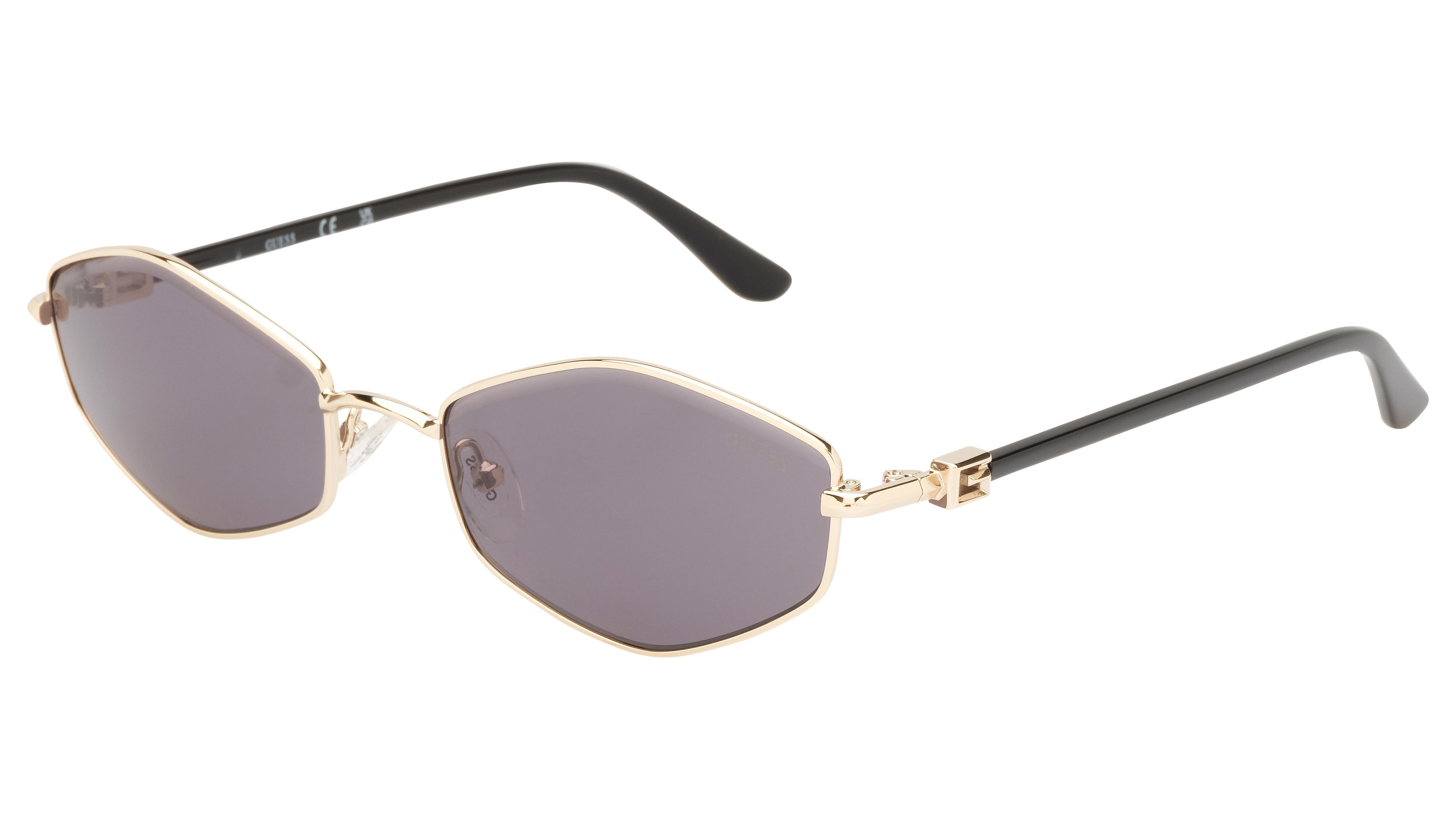 Lunettes de soleil Guess Femme Noir Angulaire gu00289 Trois-Quart