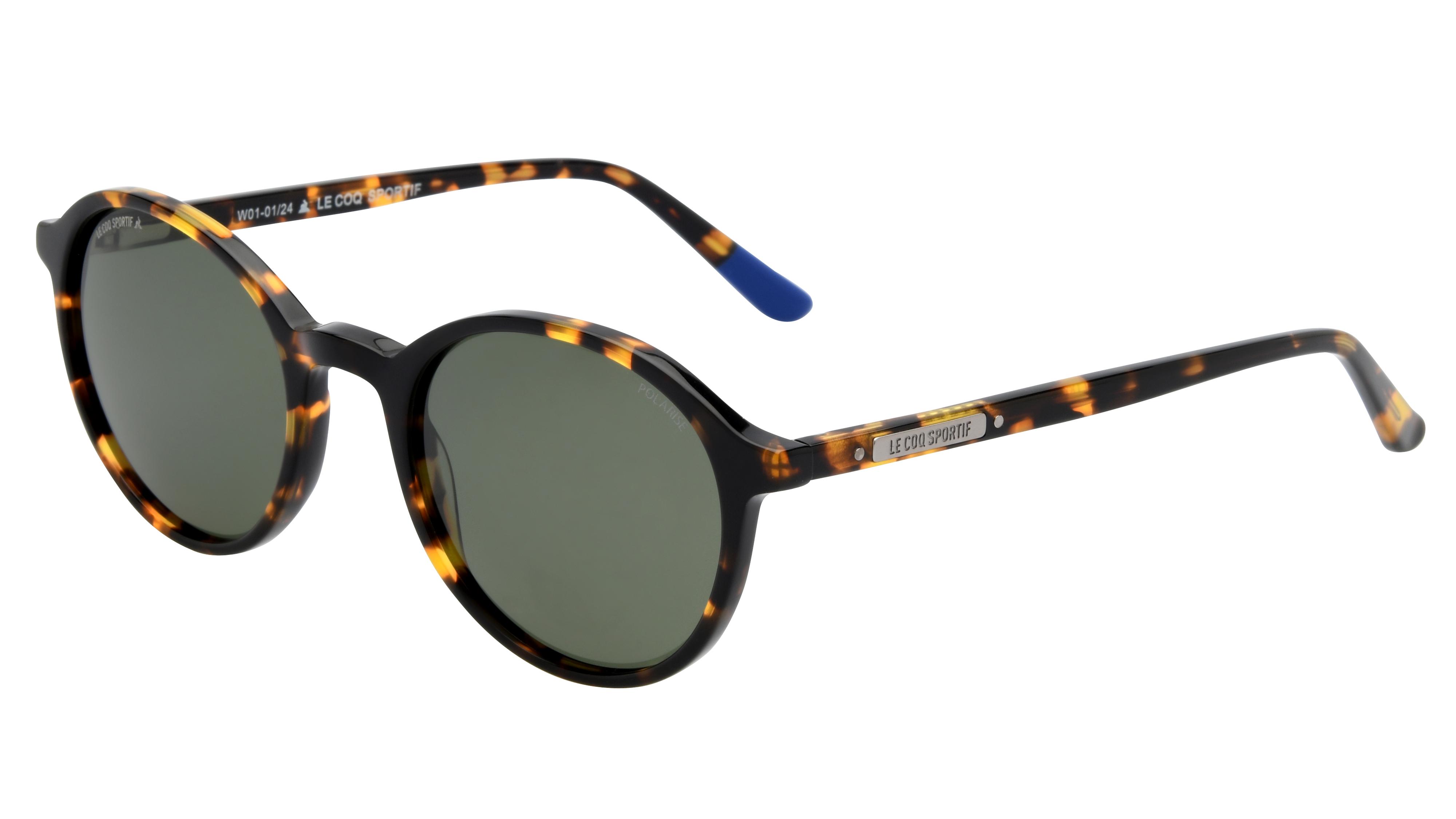 Lunettes de soleil Le Coq Sportif Lcs2308 S 332 Ecaille Fonce Br Ronde Krys