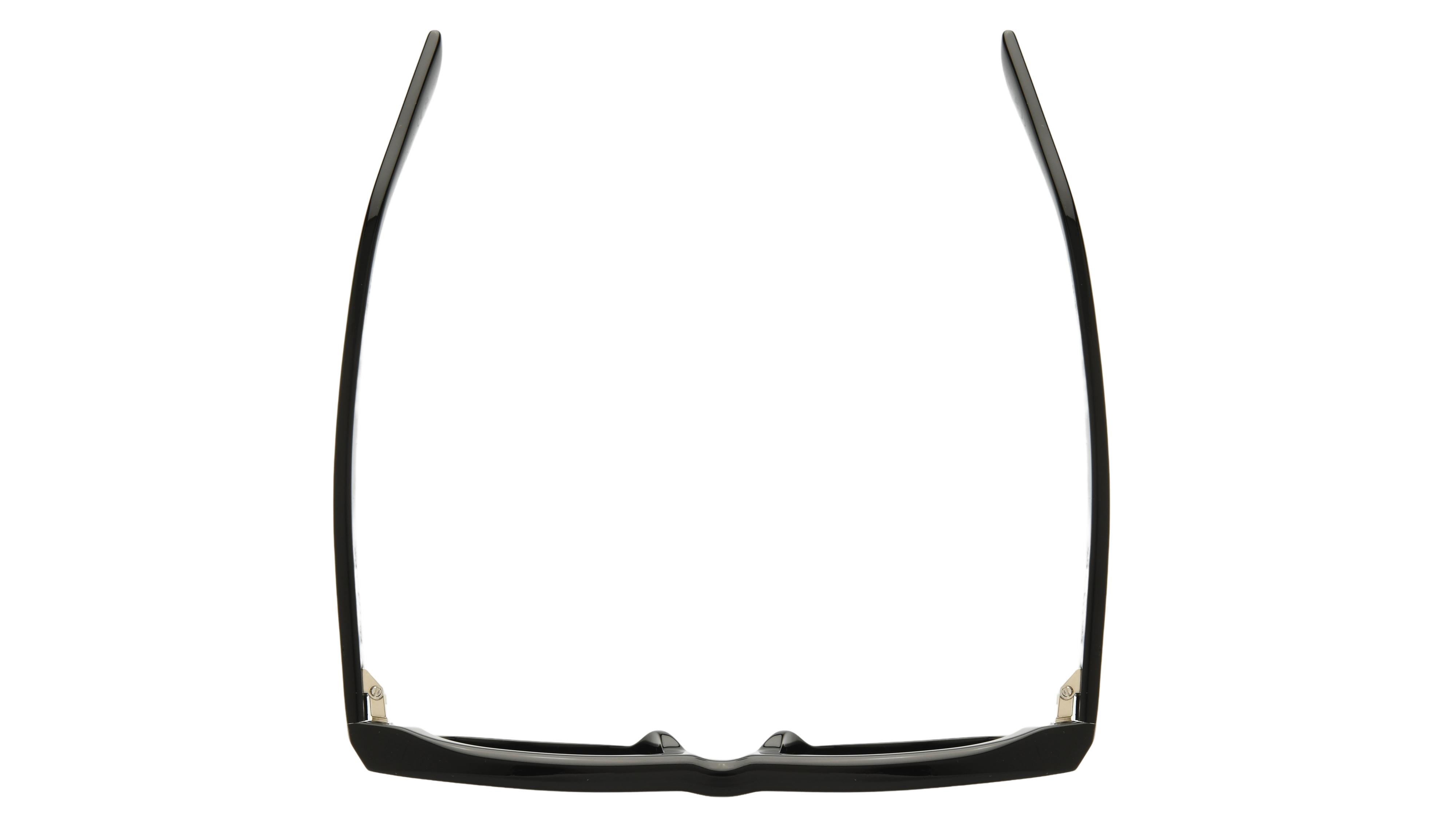 Lunettes de soleil Saint Laurent Homme Noir Ronde sl801 Dessus