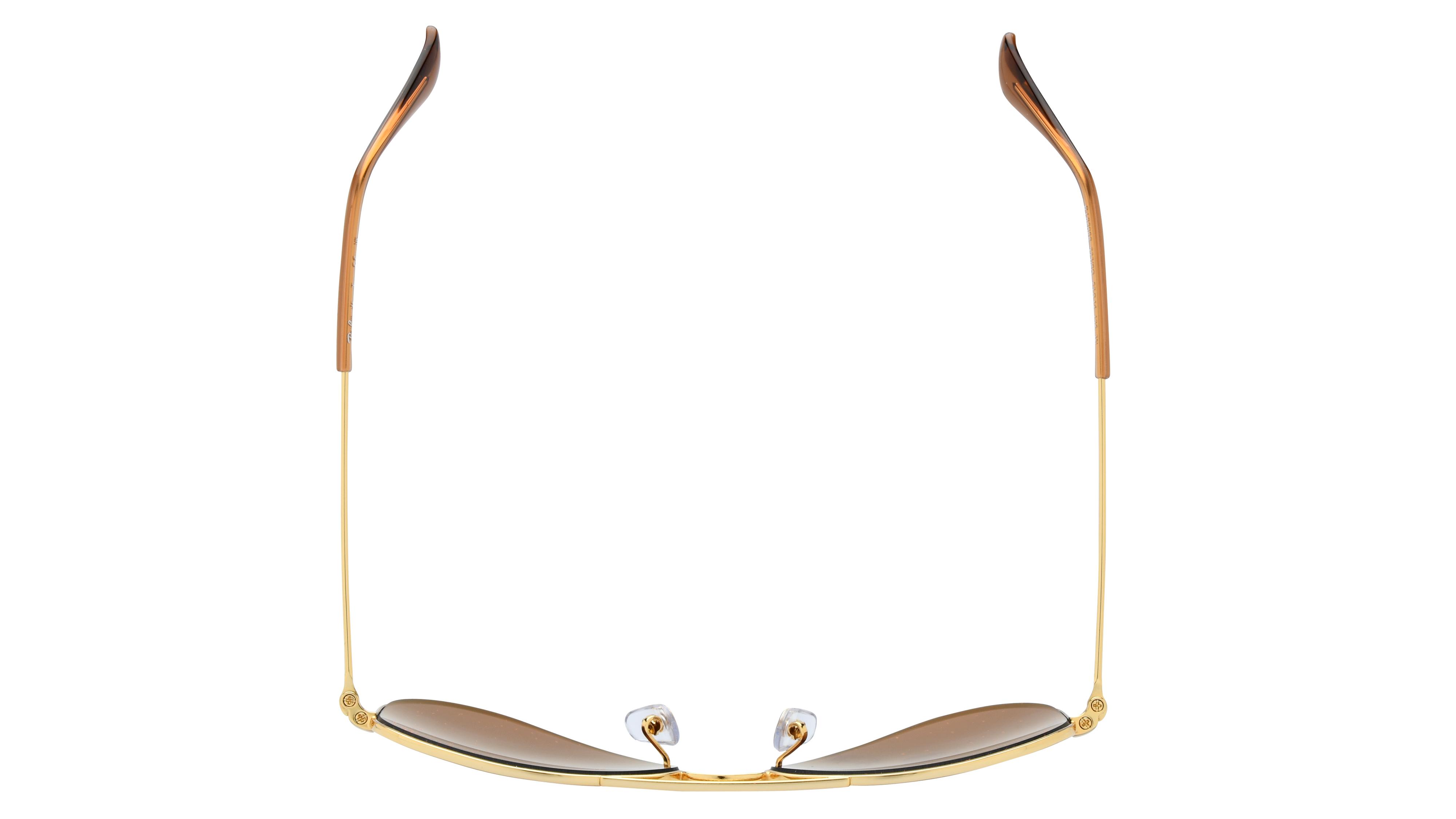 Lunettes de soleil Ray-Ban Enfant Or Aviateur Rj9506S Dessus