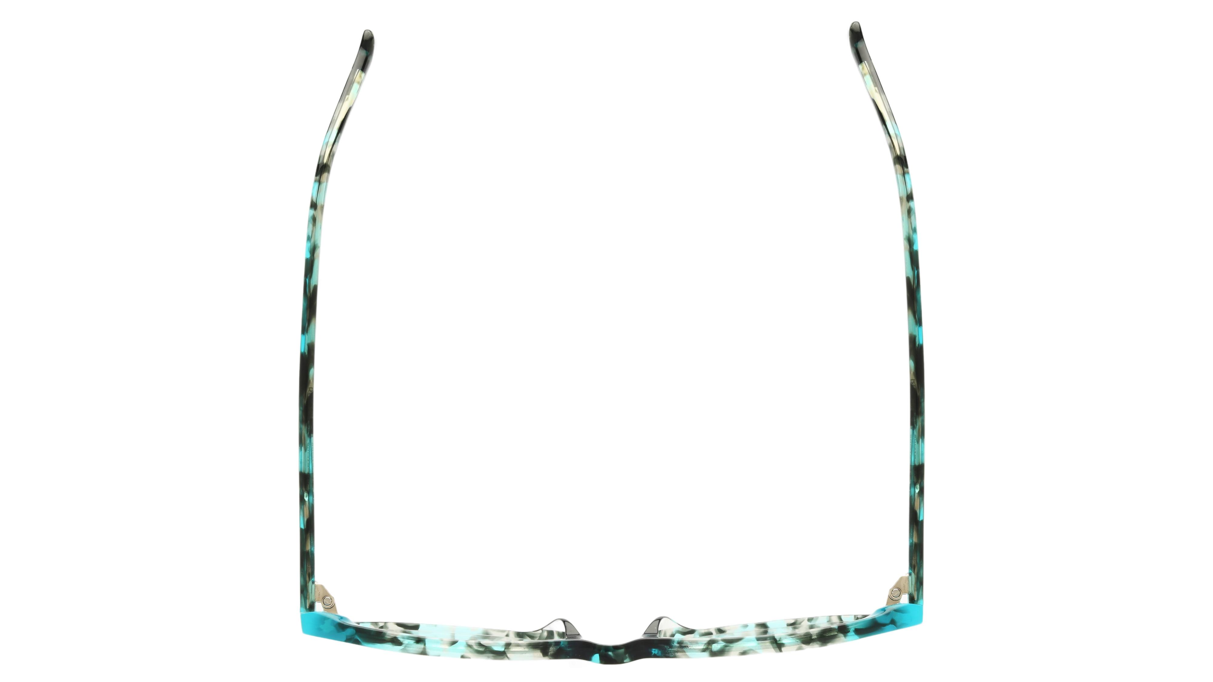 Lunettes de vue Signature Krys Femme Bleu Ovale Kis2404 Dessus