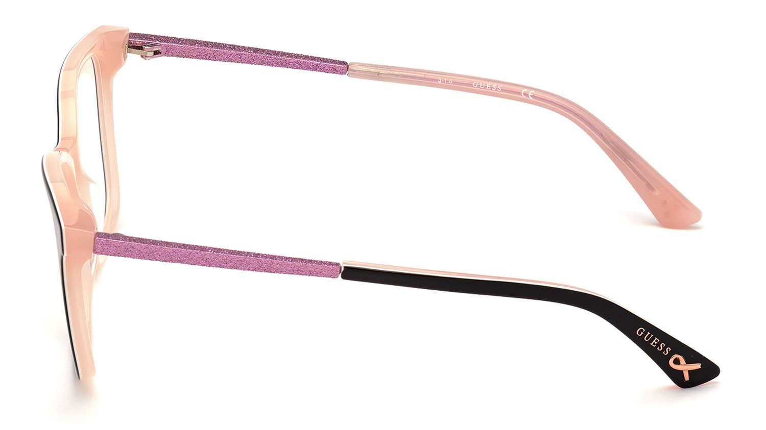 Lunettes de vue Guess Femme Noir Carré Gu2835 Gauche