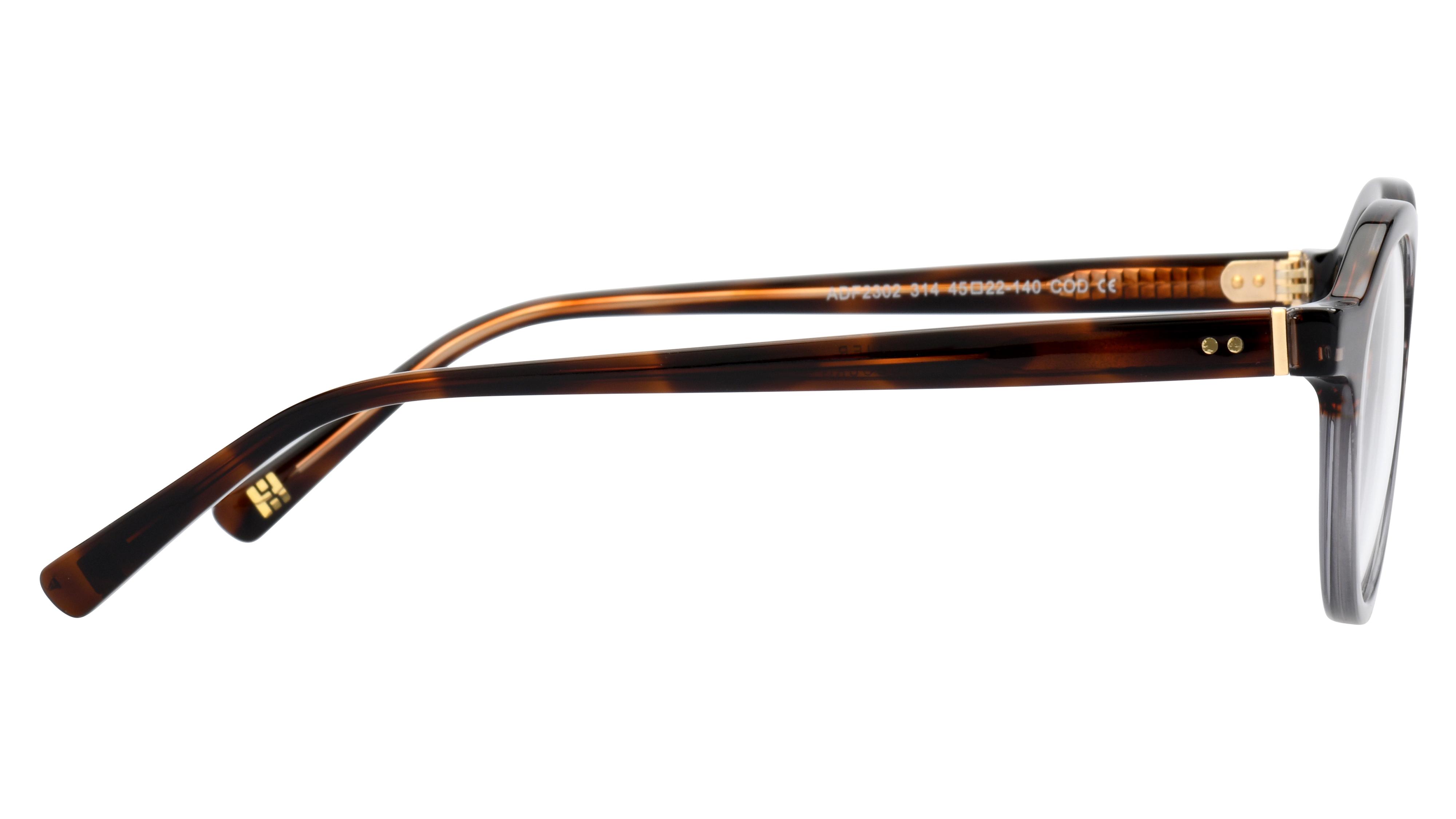 Lunettes de vue L'Atelier du Faubourg Homme Marron Ronde Adf2302 Droite