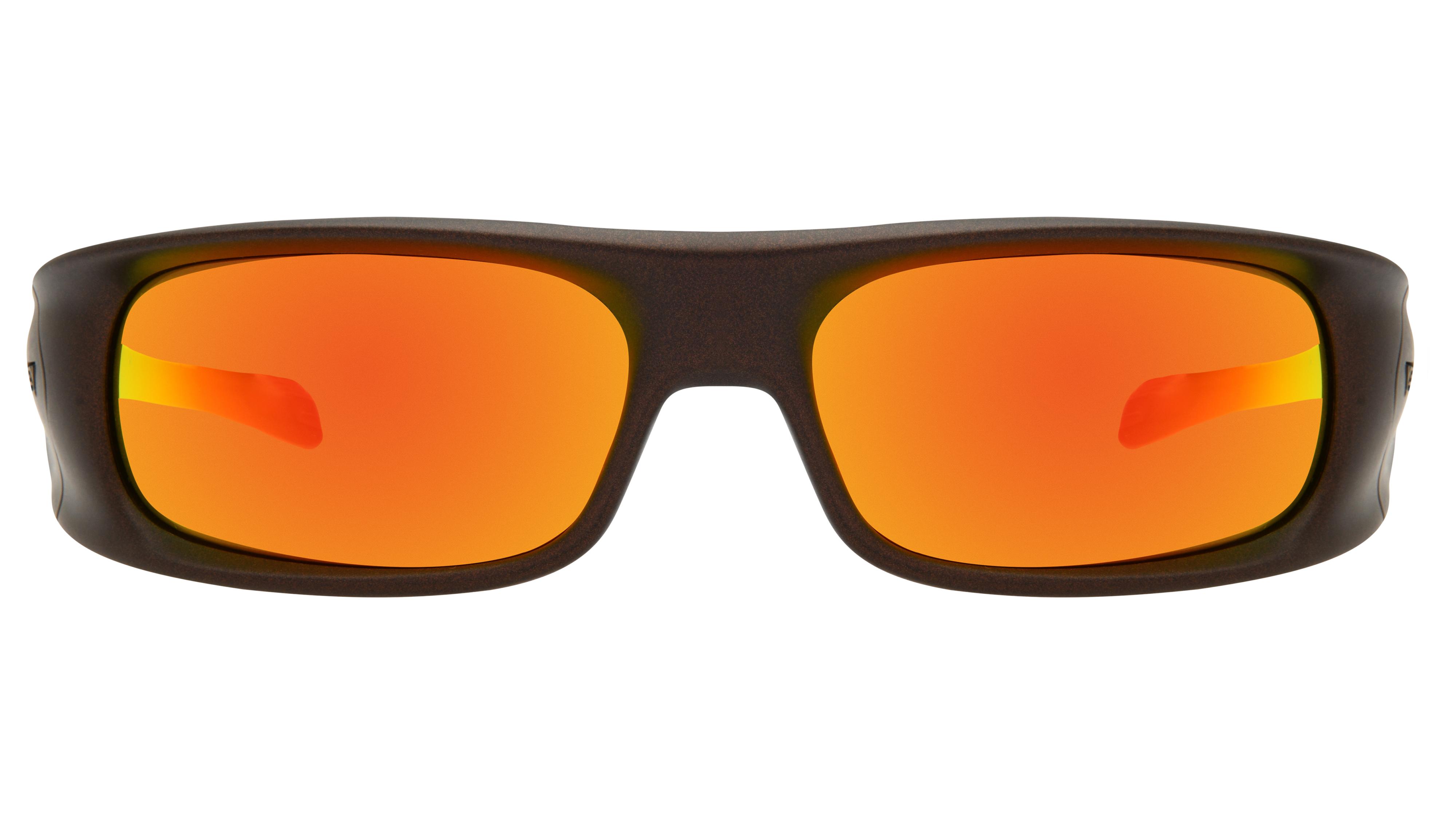 Lunettes de soleil Oakley Mixte Gris Rectangle 0Oo9522 Face