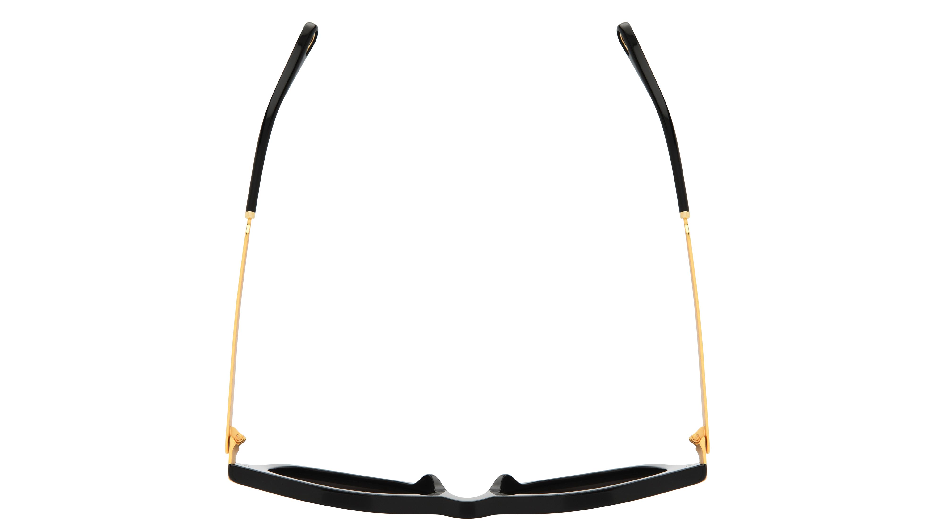 Lunettes de soleil Chloé Femme Noir Papillon ch0349s Dessus