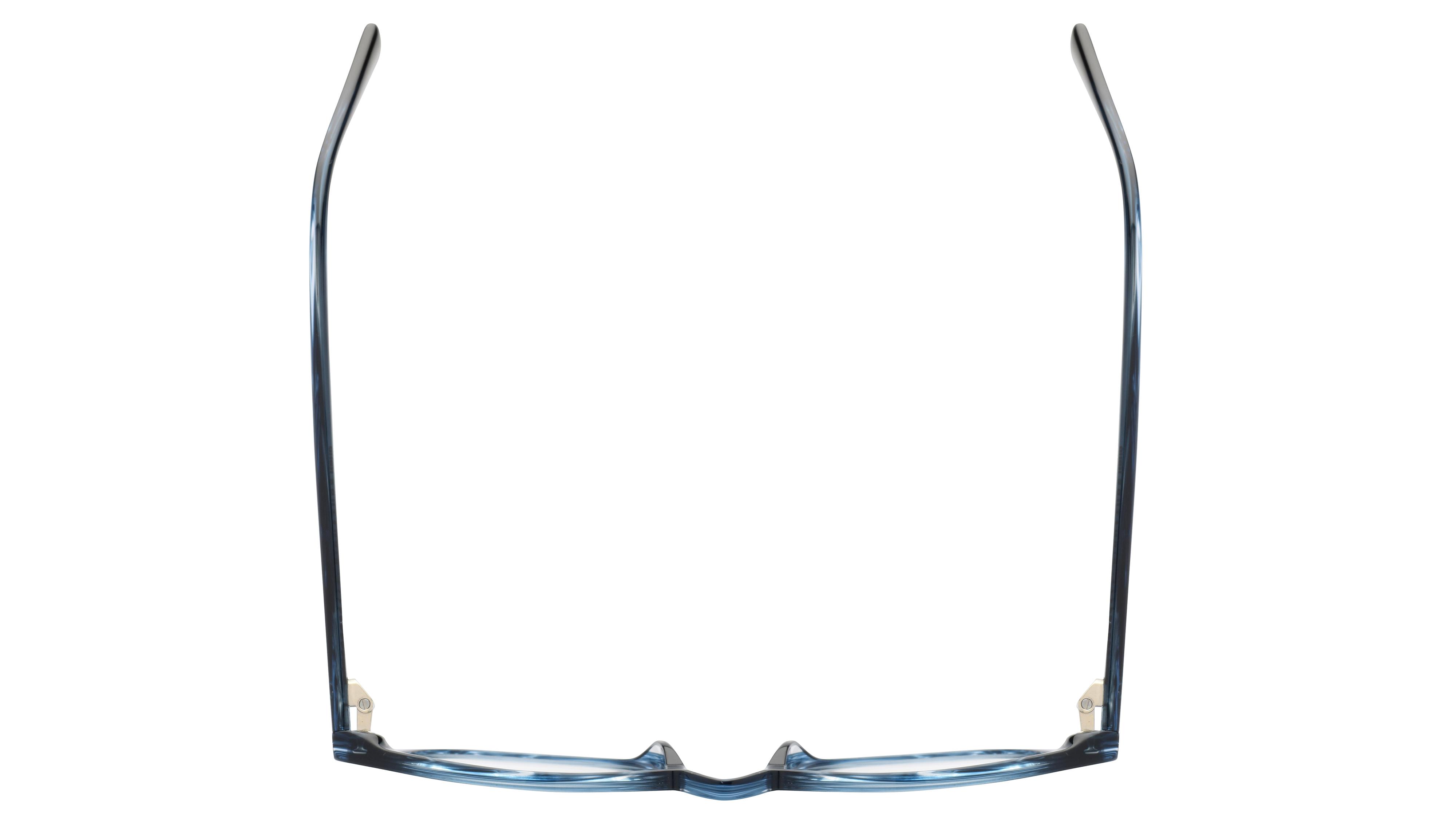 Lunettes de vue Signature Krys Homme Bleu Carré Com2207 Dessus