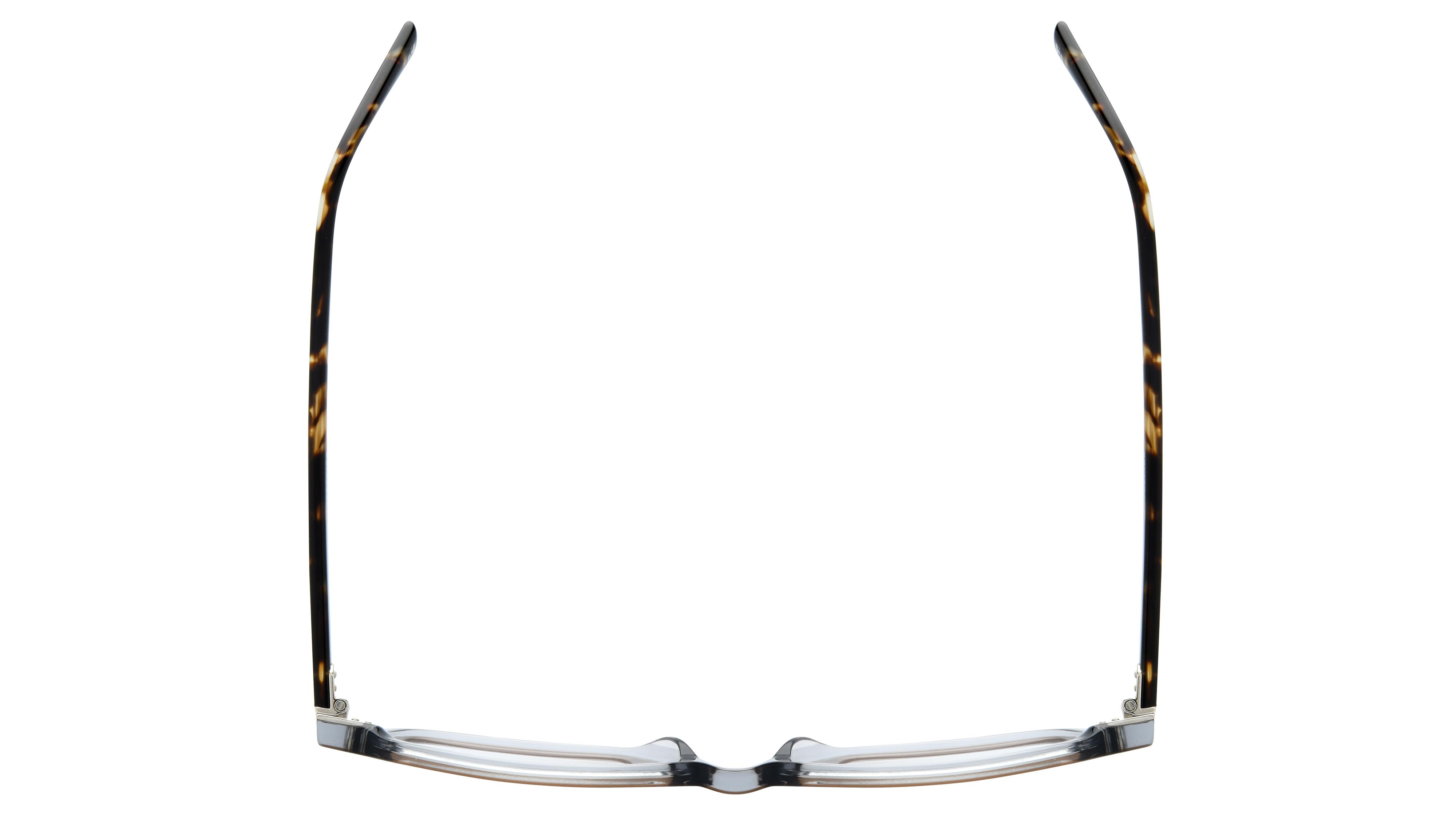 Lunettes de vue L'Atelier du Faubourg Homme Marron Rectangle Adf2403 Dessus