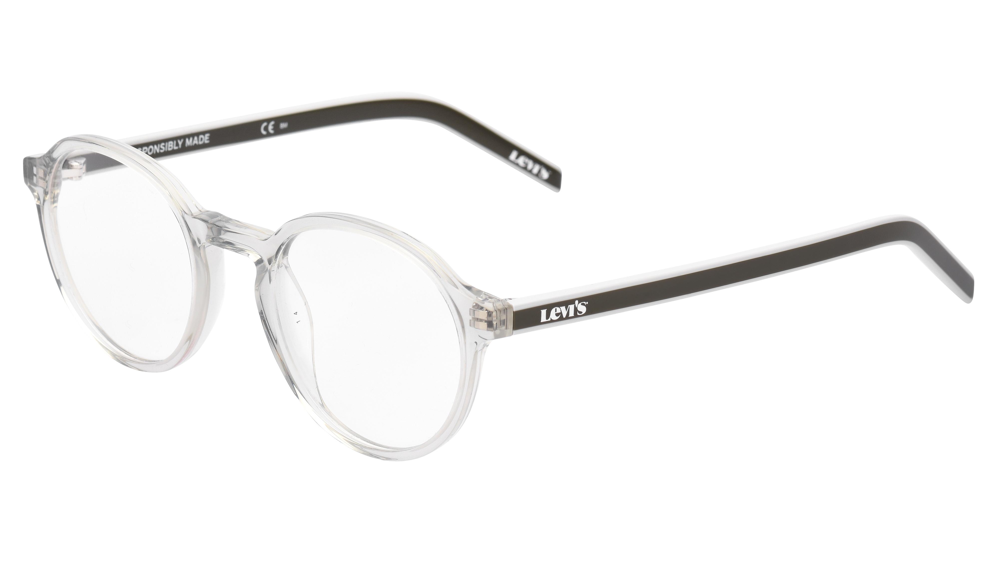 Lunettes de vue Levi's Homme Gris Ronde Lv1023 Trois-Quart