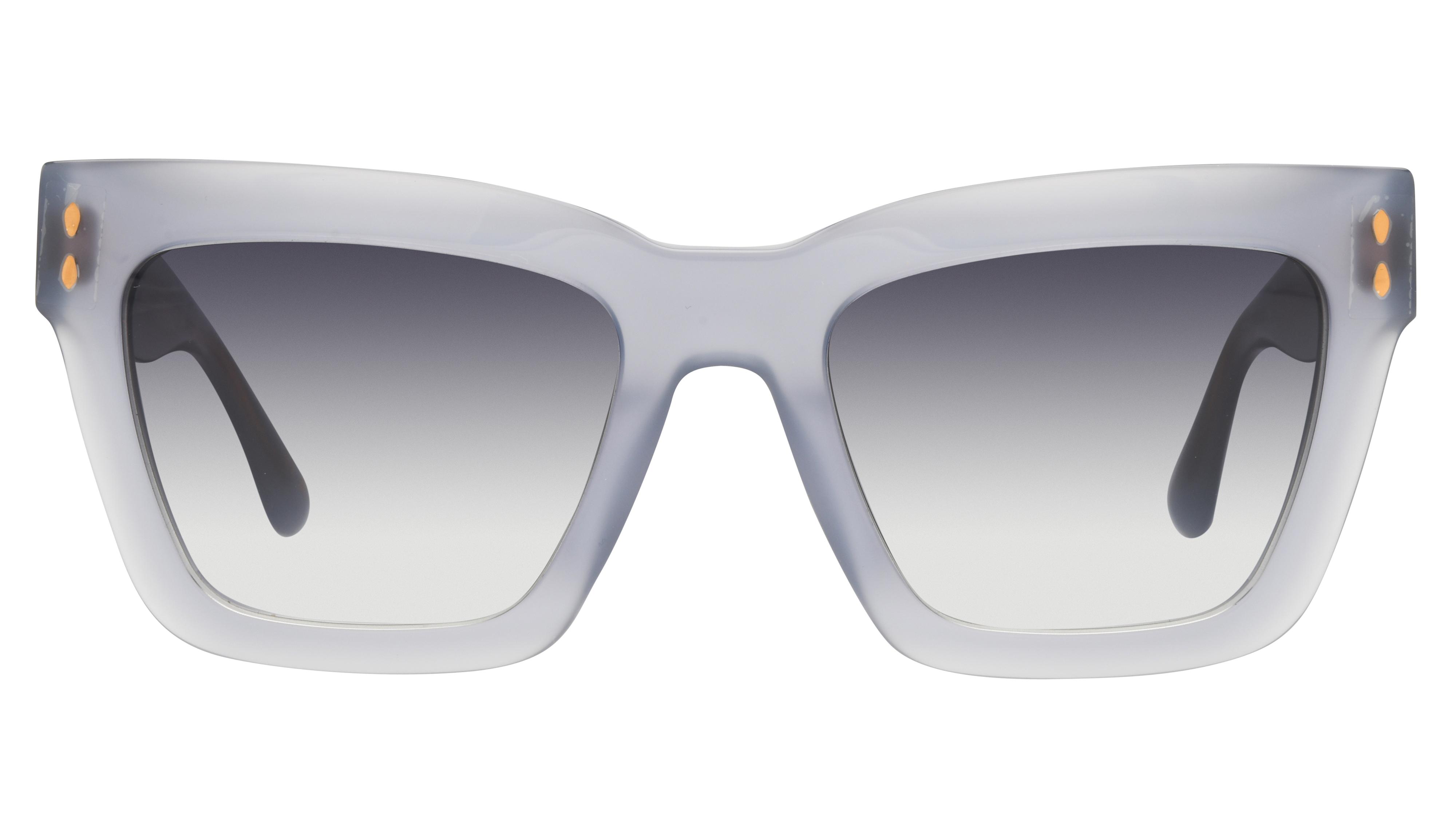 Lunettes de soleil Isabel Marant Femme Gris Rectangle Im0210/S Face
