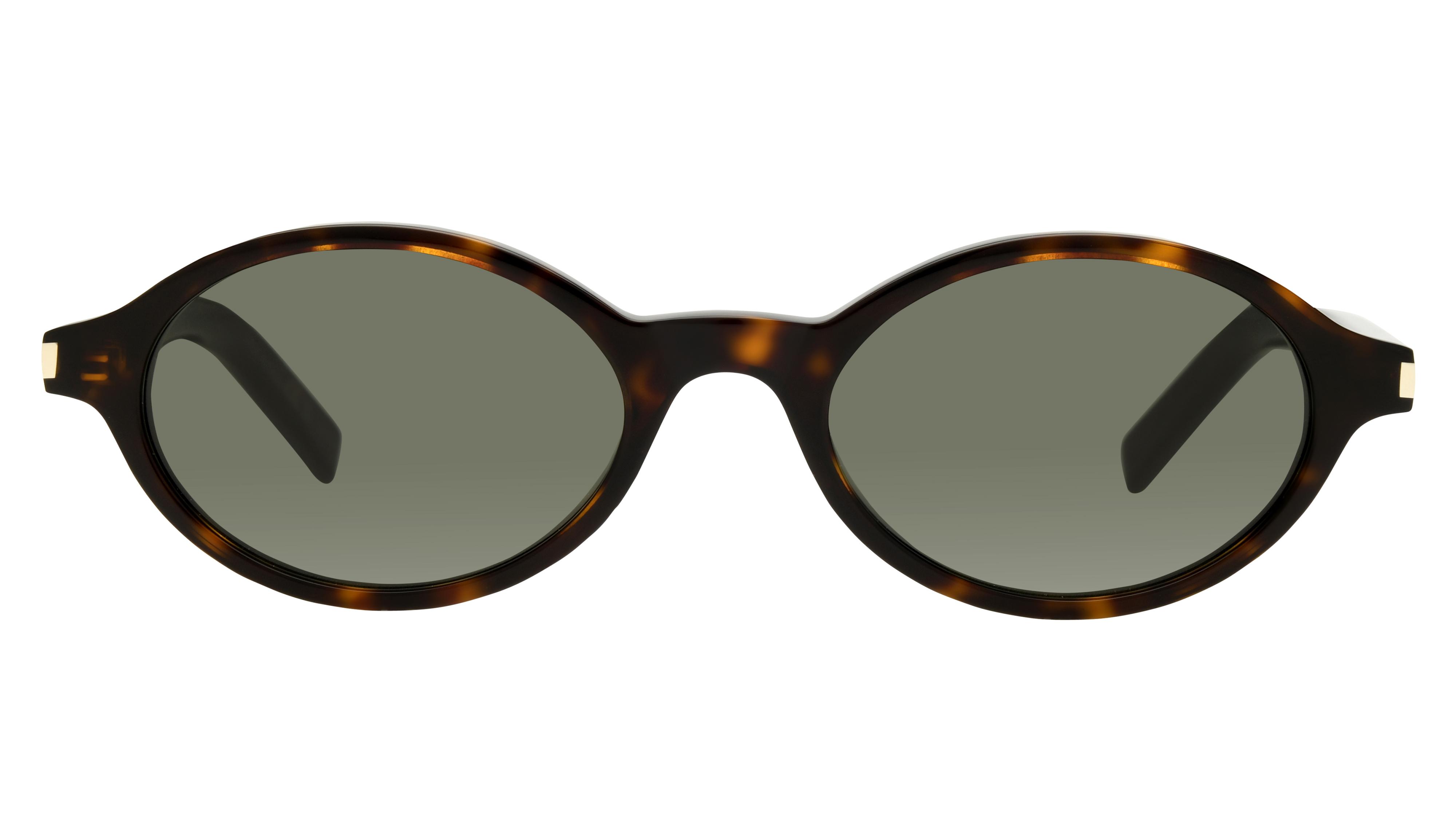 Lunettes de soleil Saint Laurent Mixte Écaille Ovale SL Face