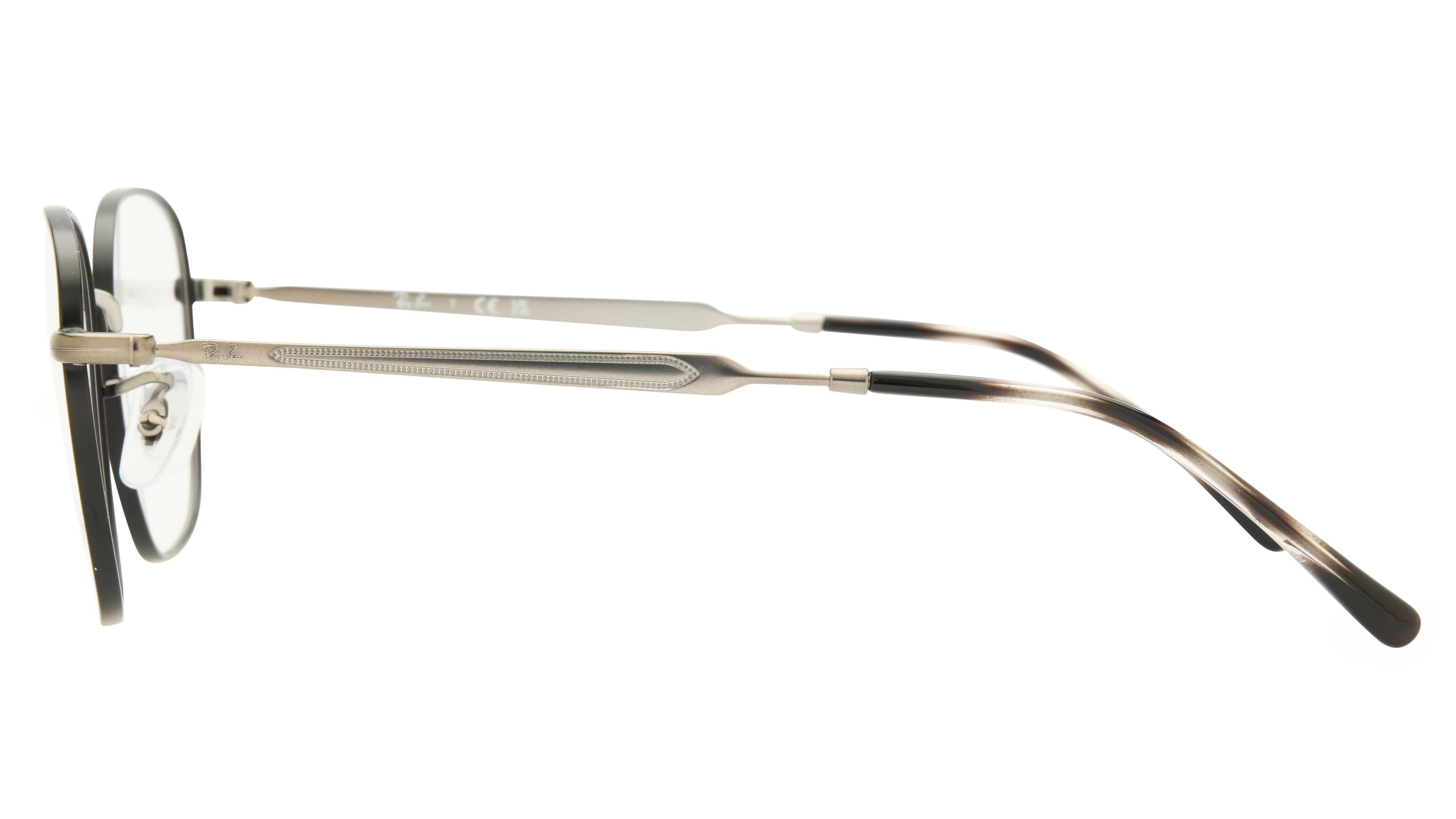 Lunettes de vue Ray-Ban Mixte Noir Carré RX6534 Gauche