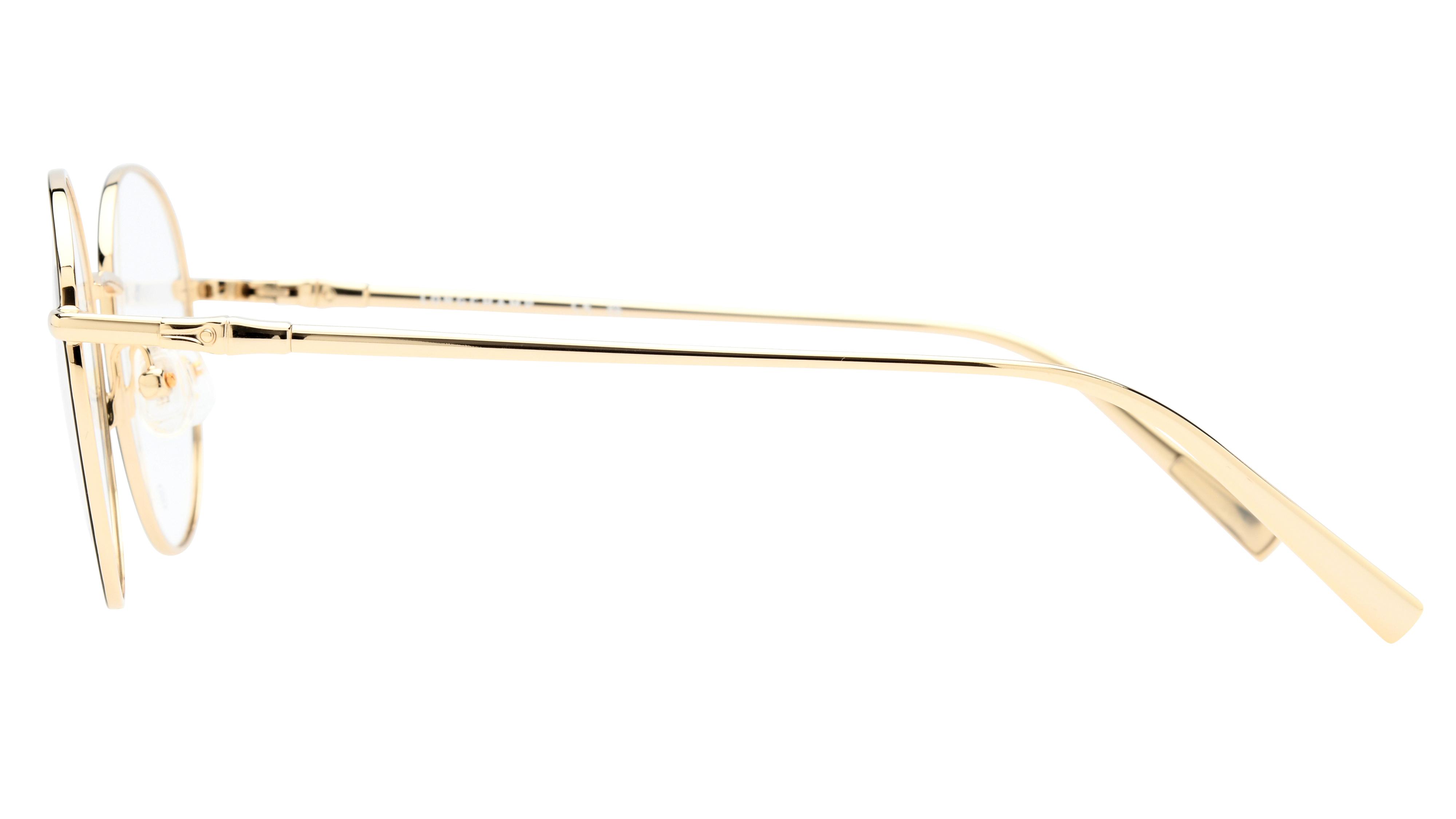 Lunettes de vue Longchamp Femme Noir Ronde LO2160 Gauche
