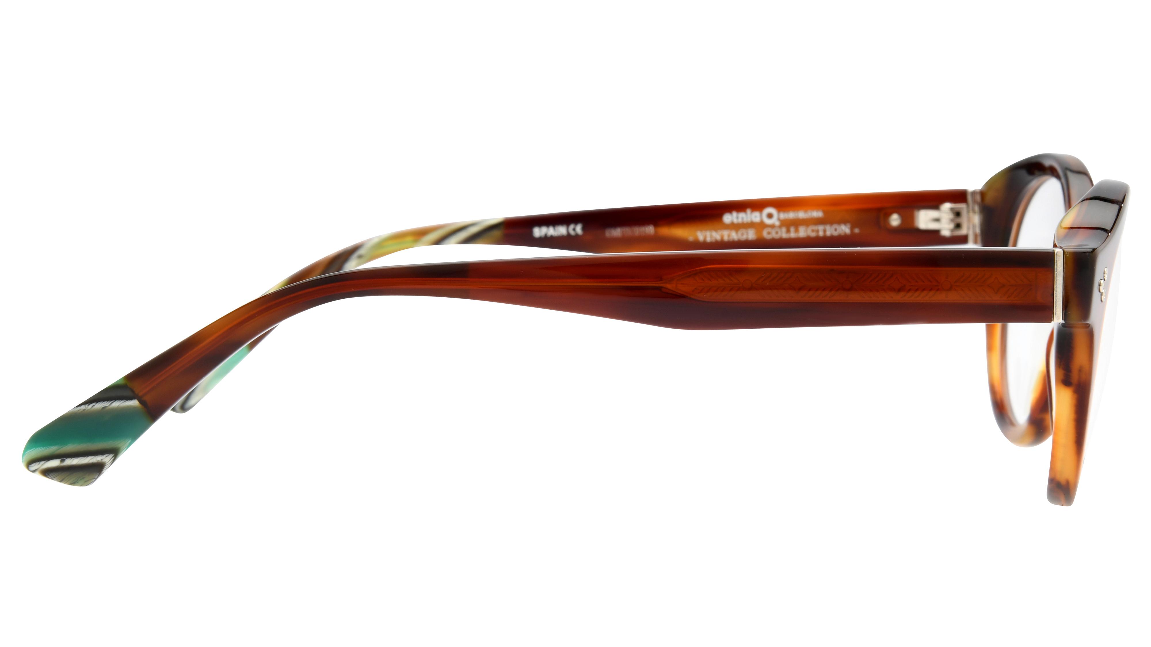 Lunettes de vue Etnia Barcelona Capsal46O Hvgr Ecaille Fonce M Ronde - Krys, image size:4000x2250