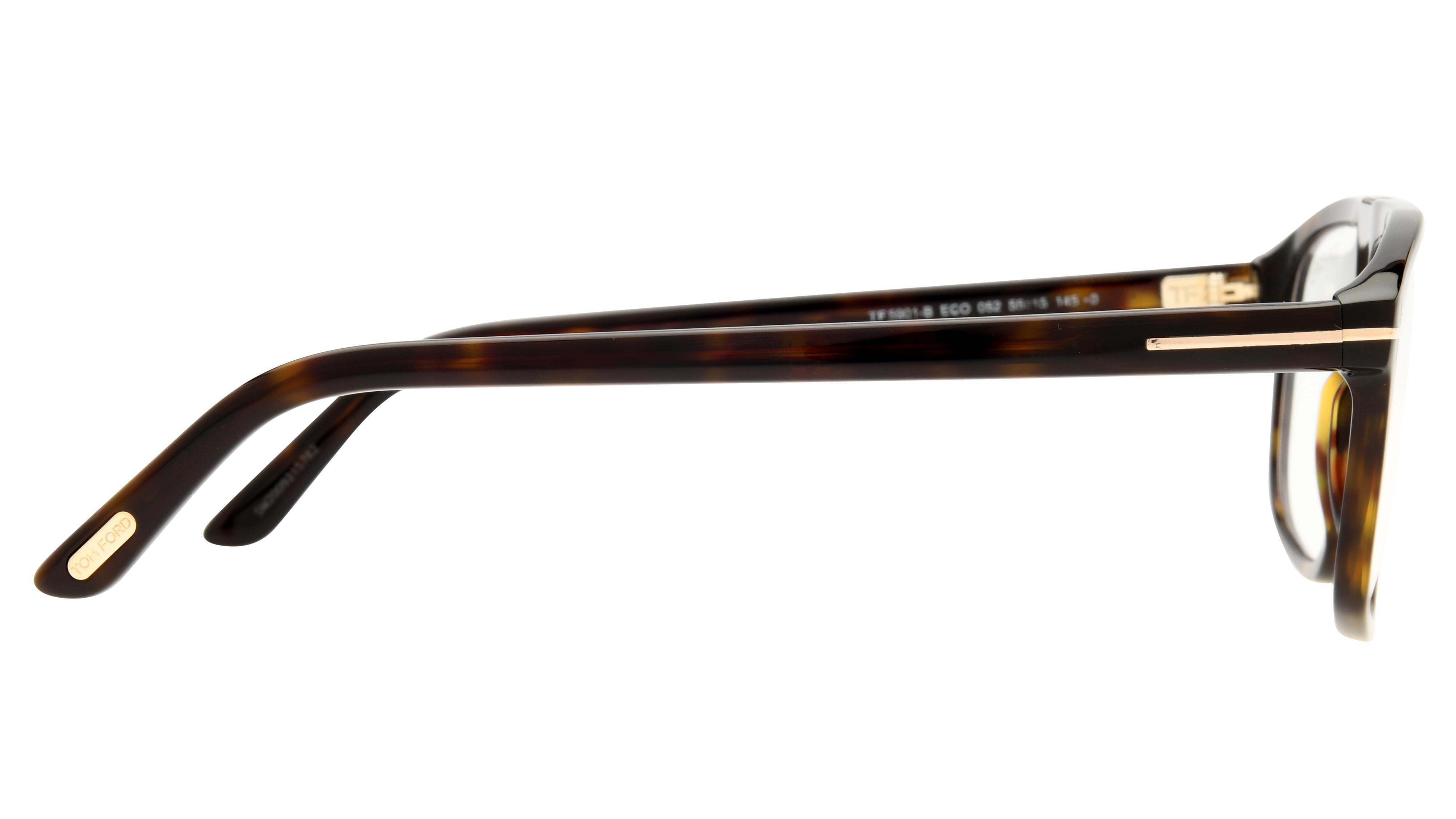 Lunettes de vue Tom Ford Femme Marron Aviateur Tf5901-B-N Droite