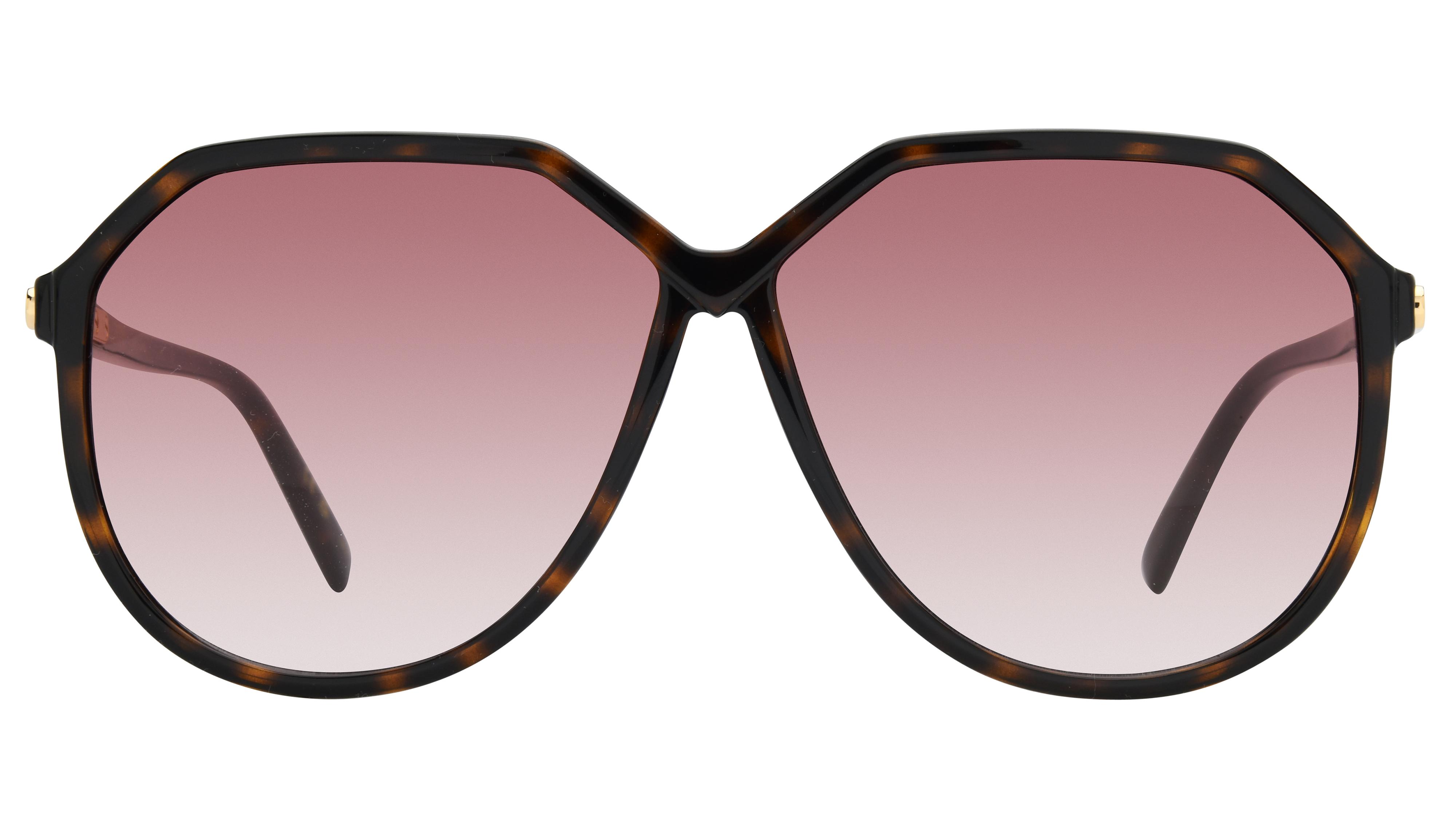 Lunettes de soleil Valentino Femme Écaille Aviateur Vg0026S Face